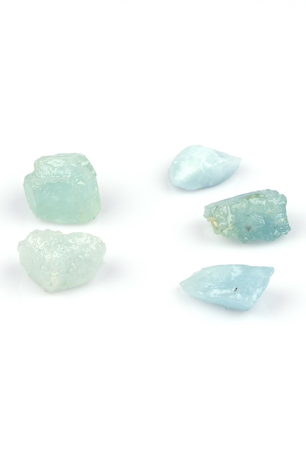 Akuamarin Doğal Taş Ham Parça