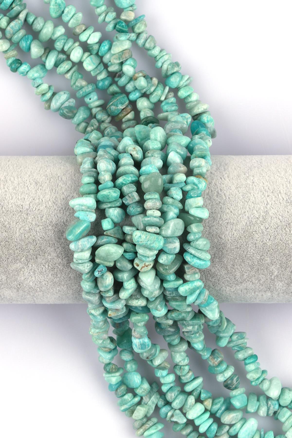 Amazonit ( A Kalite ) Doğal Taş Kırıktaş Dizi