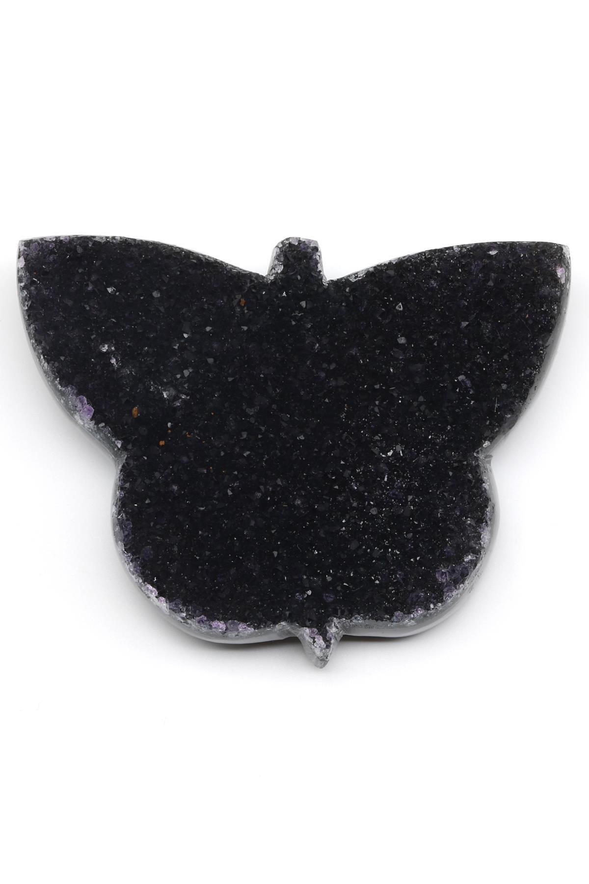 Ametist Doğal Taş Kelebek