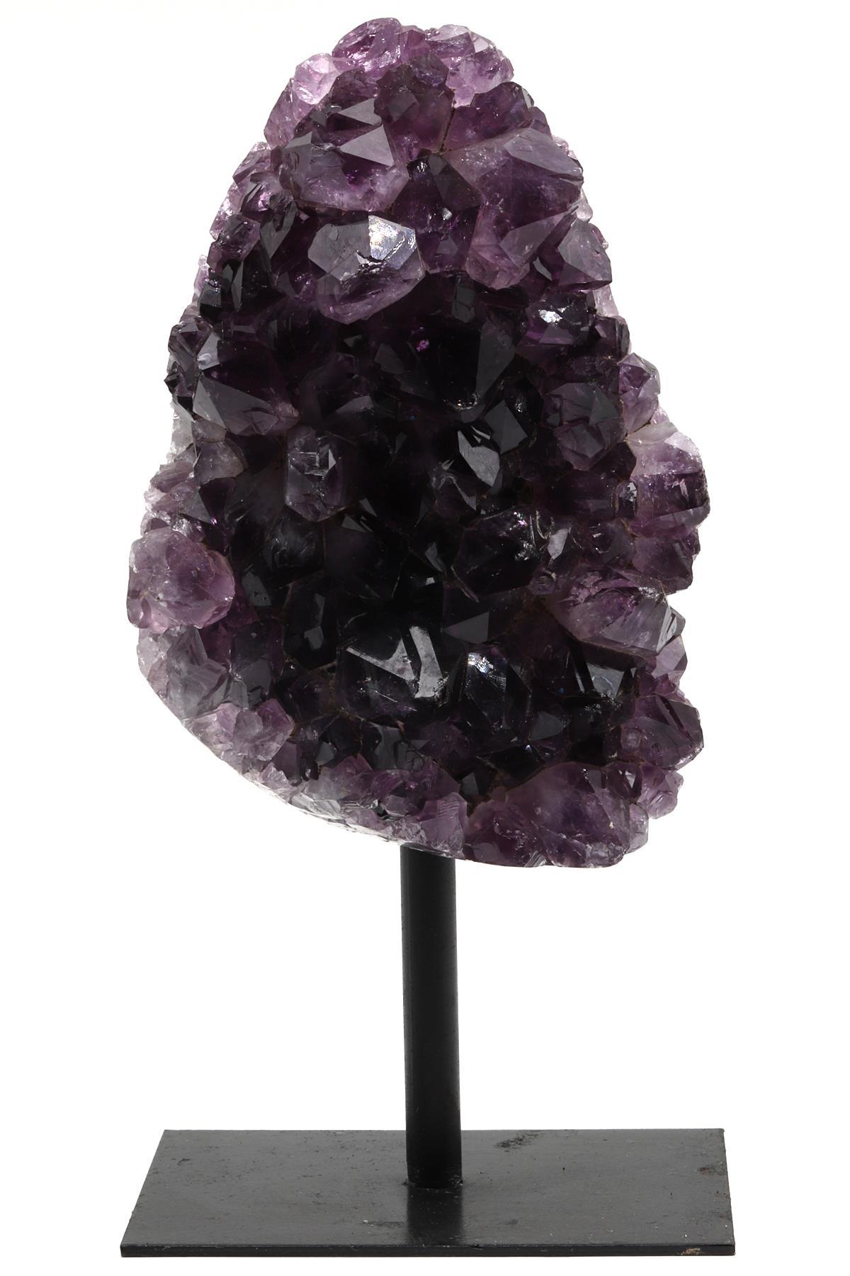 Ametist Doğal Taş Standlı Ham Parça