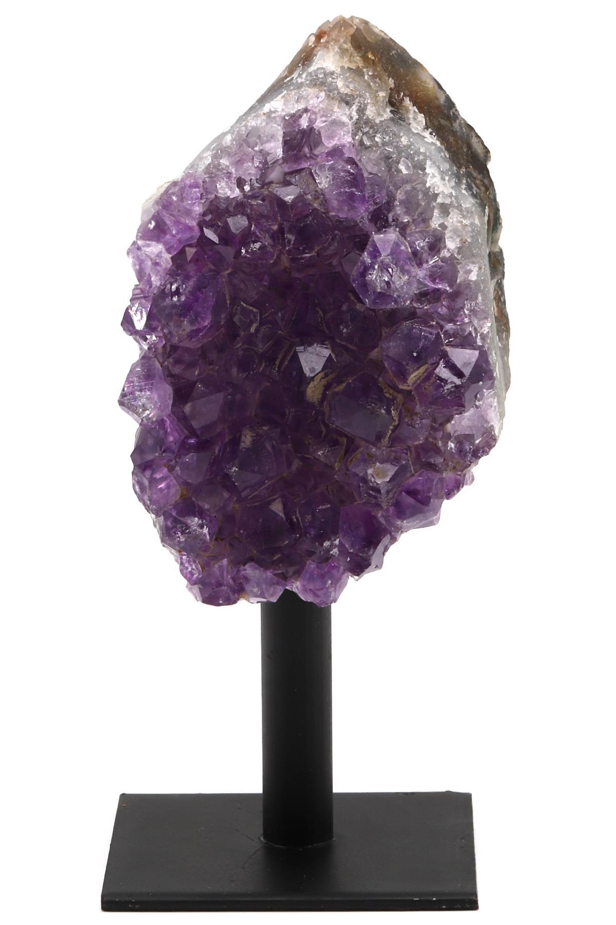 Ametist Doğal Taş Standlı Ham Parça