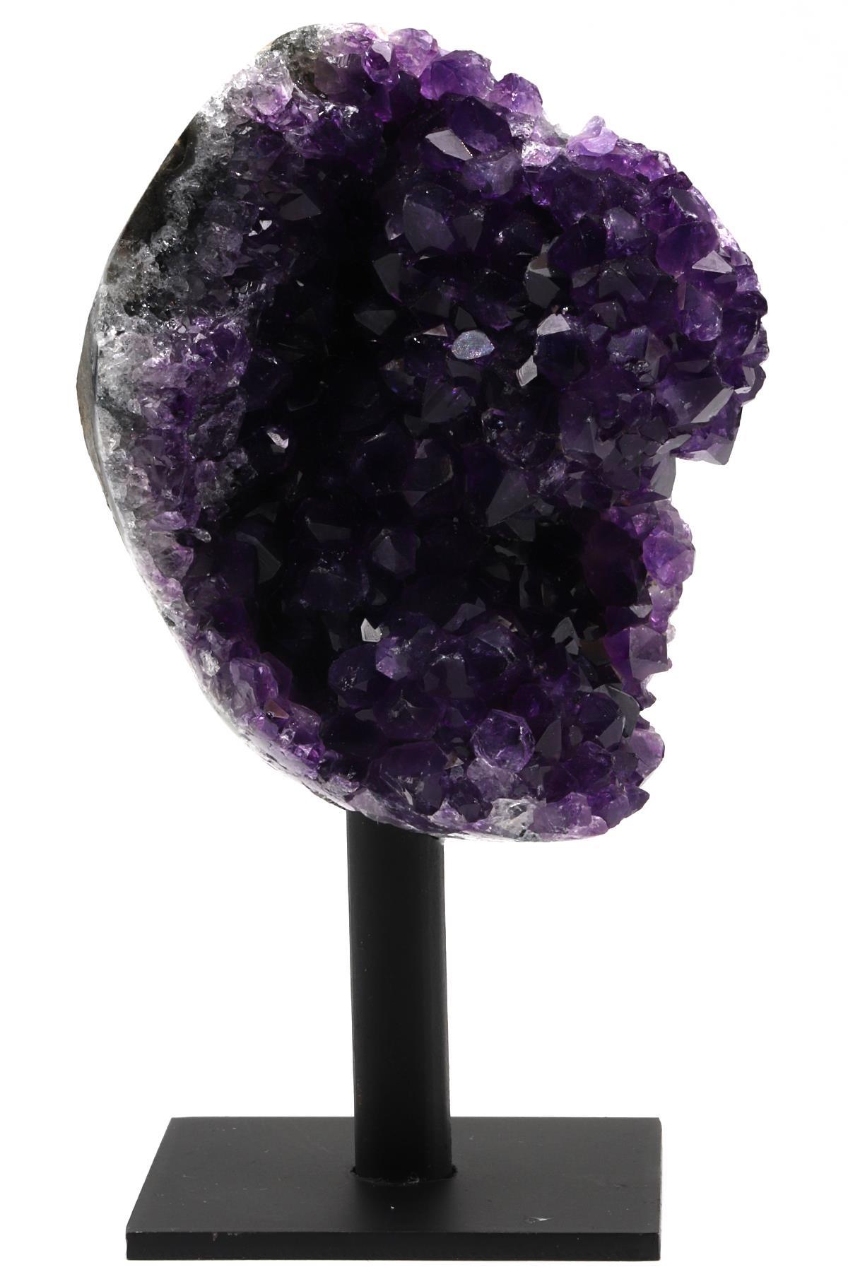 Ametist Doğal Taş Standlı Ham Parça