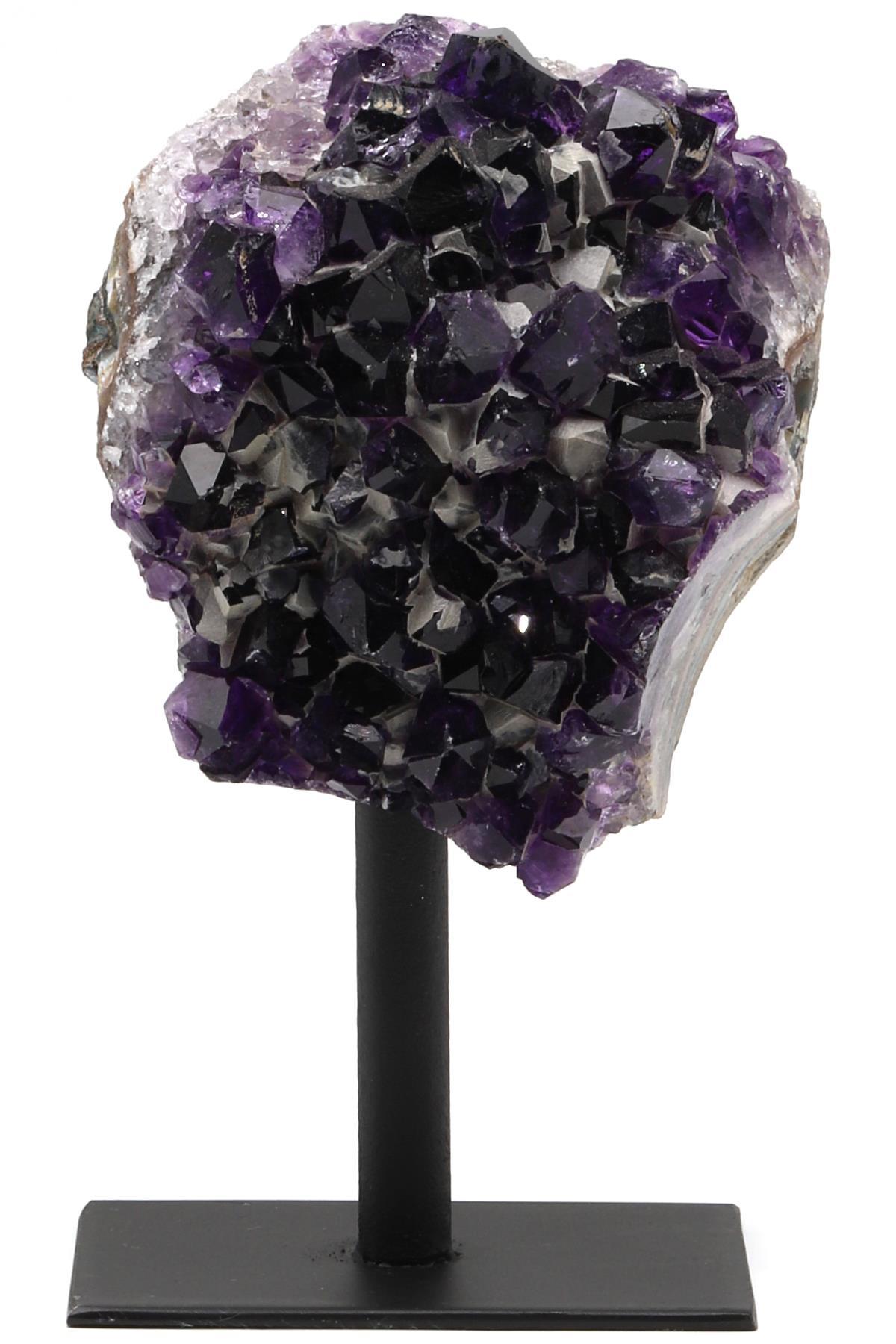 Ametist Doğal Taş Standlı Ham Parça - 525 Gr.