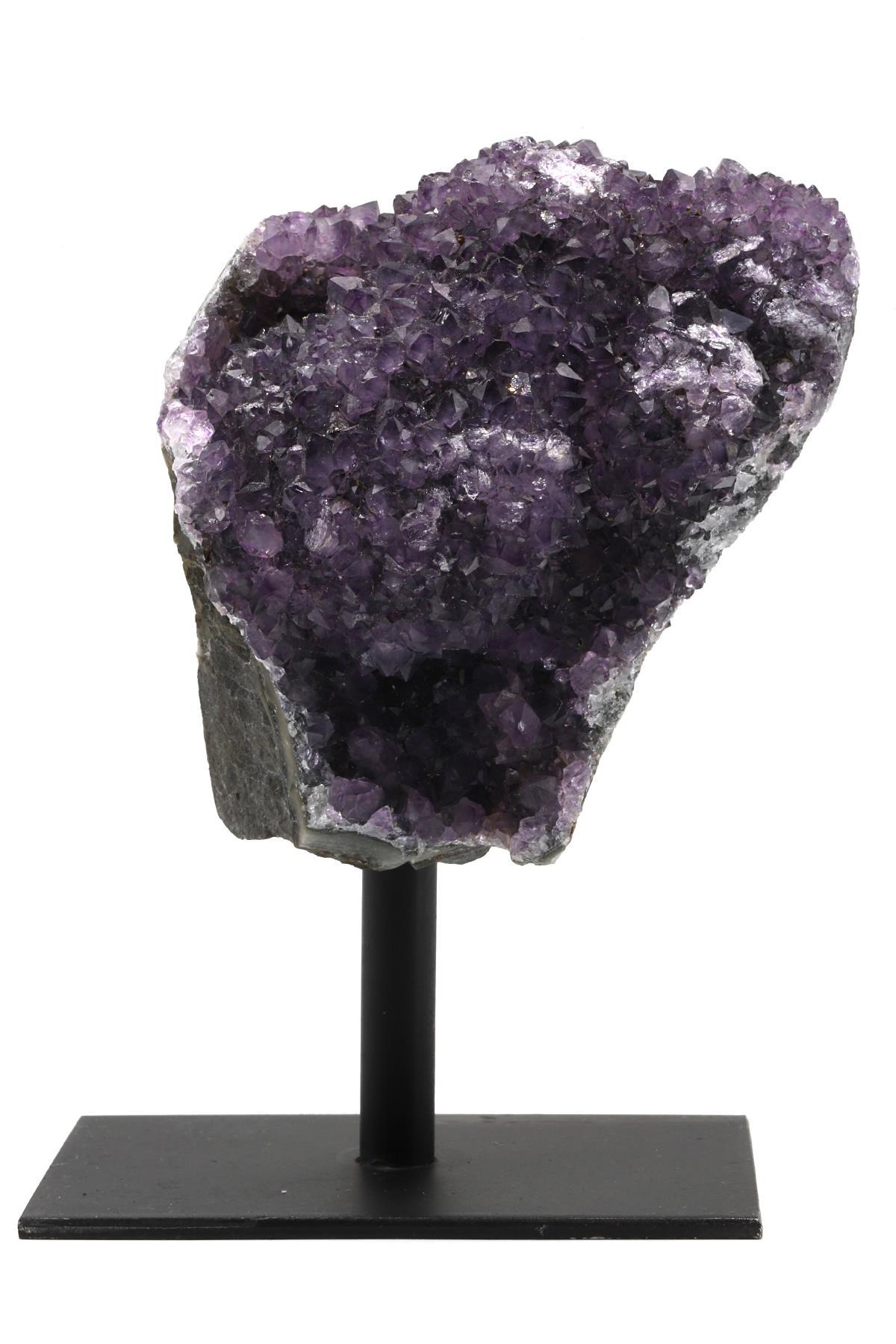 Ametist Doğal Taş Standlı Ham Parça