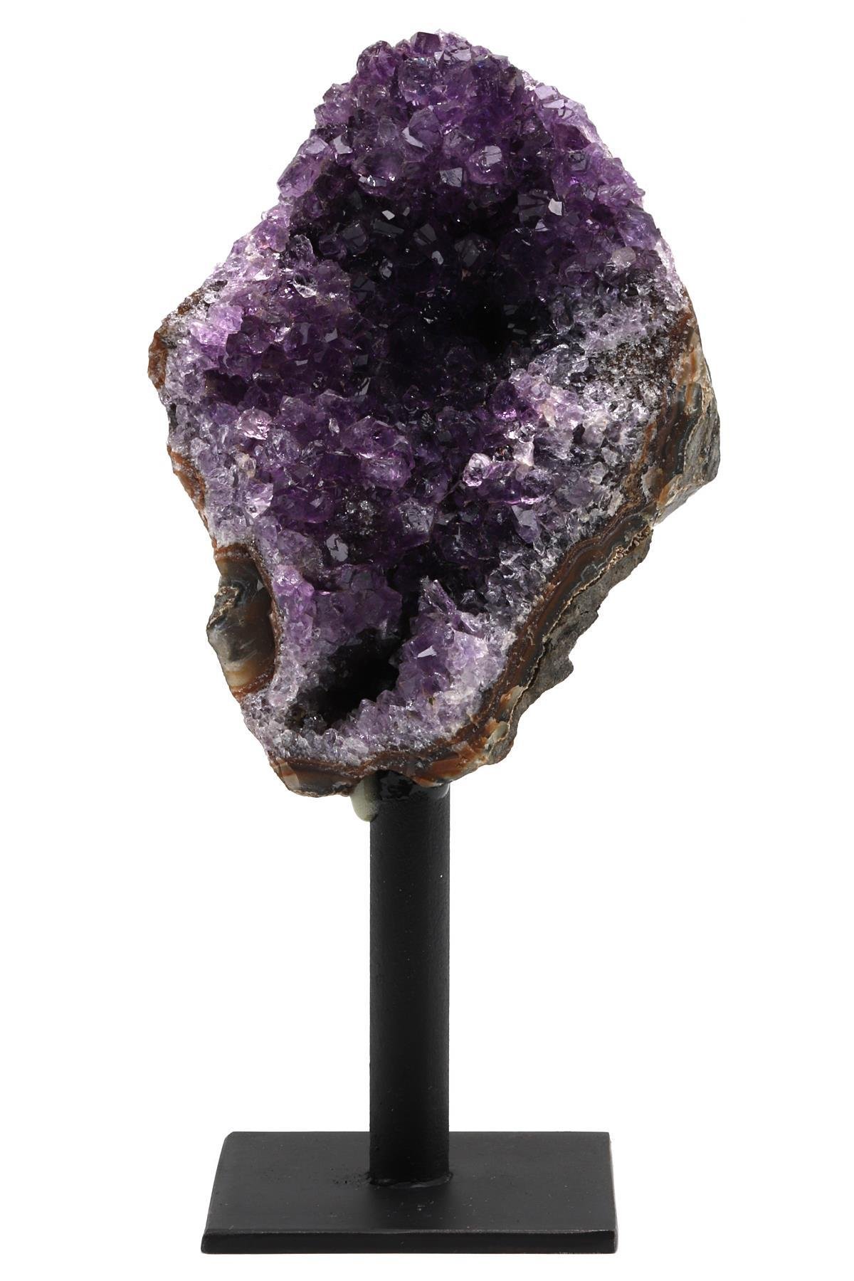 Ametist Doğal Taş Standlı Ham Parça