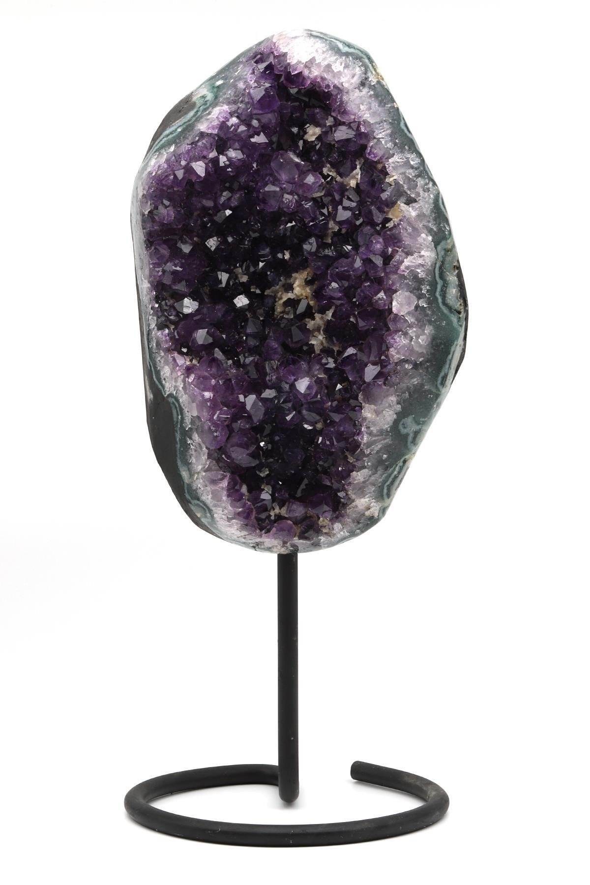 Ametist Doğal Taş Standlı Ham Parça