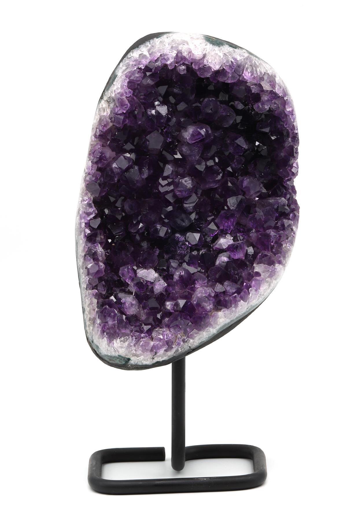 Ametist Doğal Taş Standlı Ham Parça