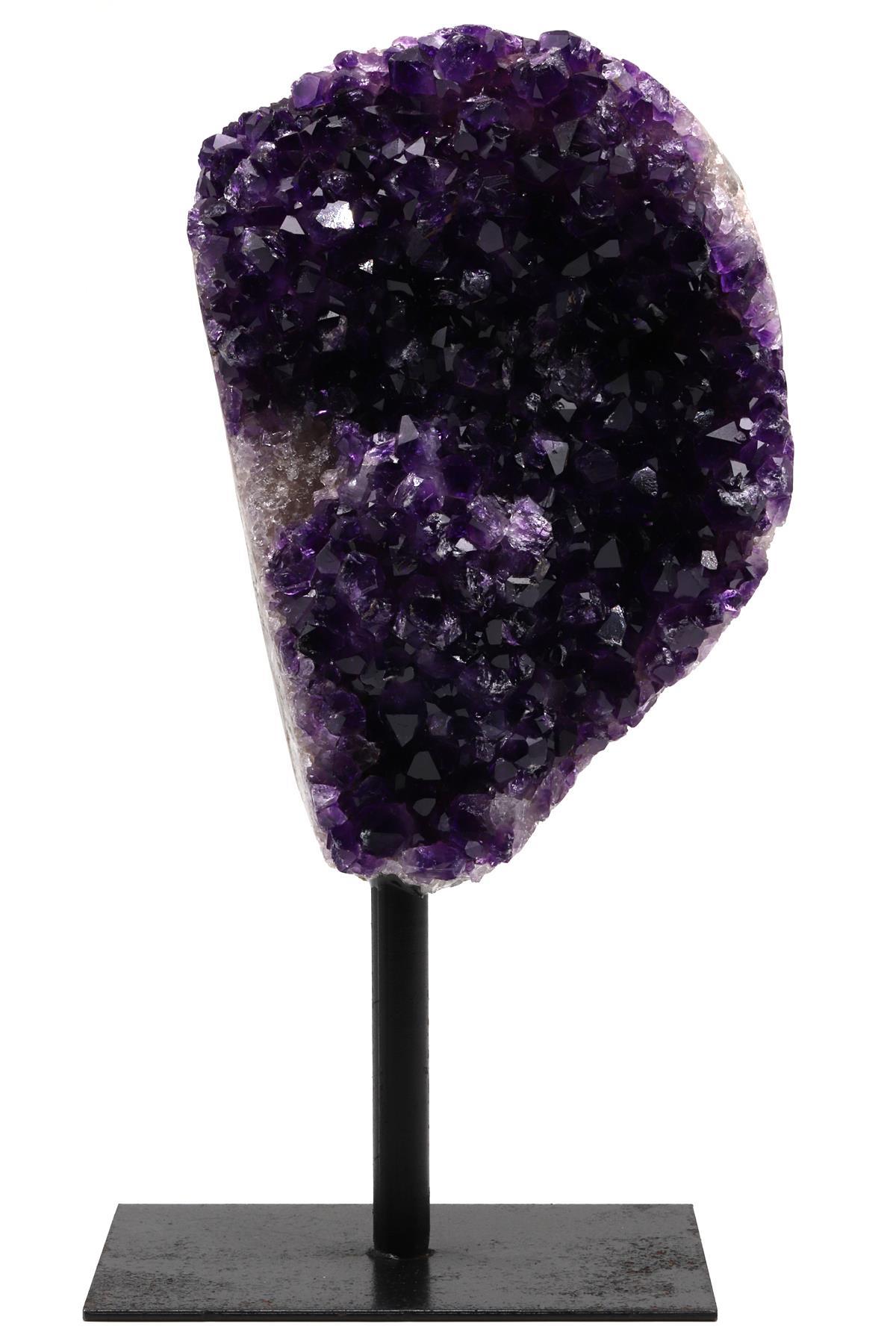 Ametist Doğal Taş Standlı Ham Parça