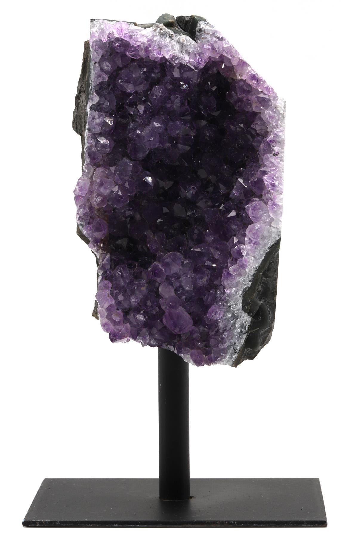 Ametist Doğal Taş Standlı Ham Parça