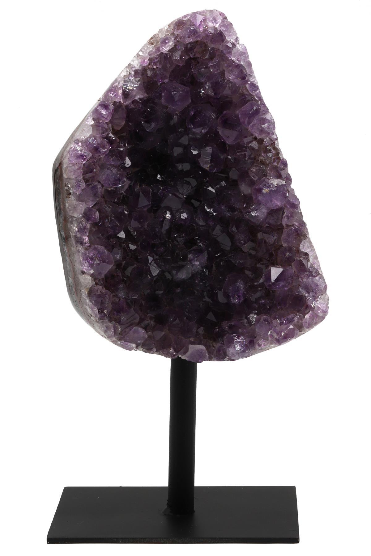 Ametist Doğal Taş Standlı Ham Parça