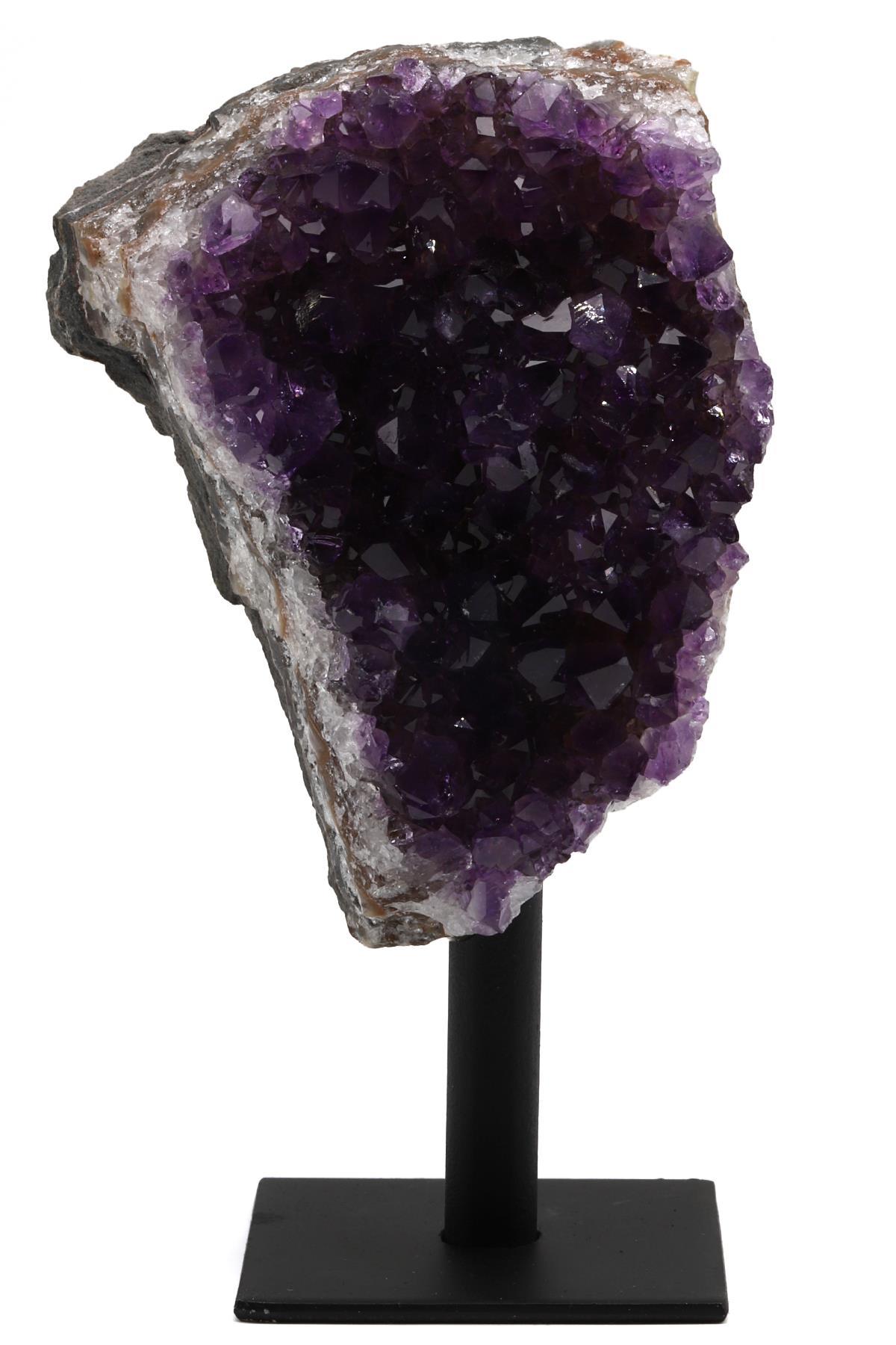 Ametist Doğal Taş Standlı Ham Parça