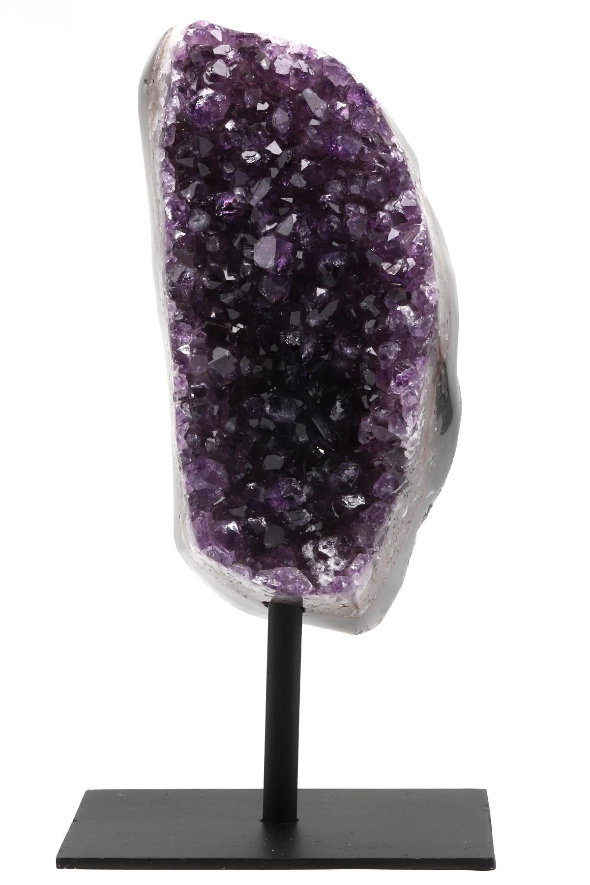 Ametist Doğal Taş Standlı Ham Parça