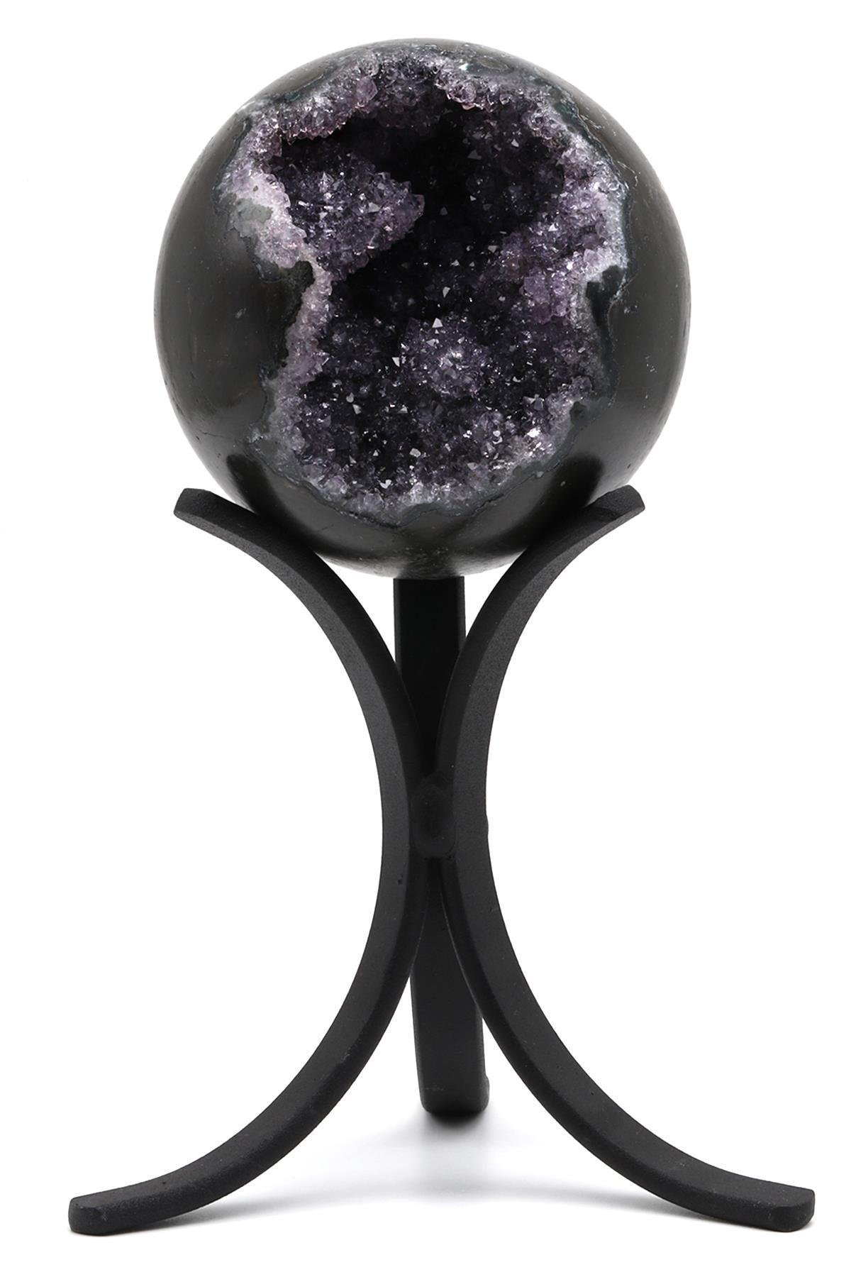 Ametist Doğal Taş Standlı Küre