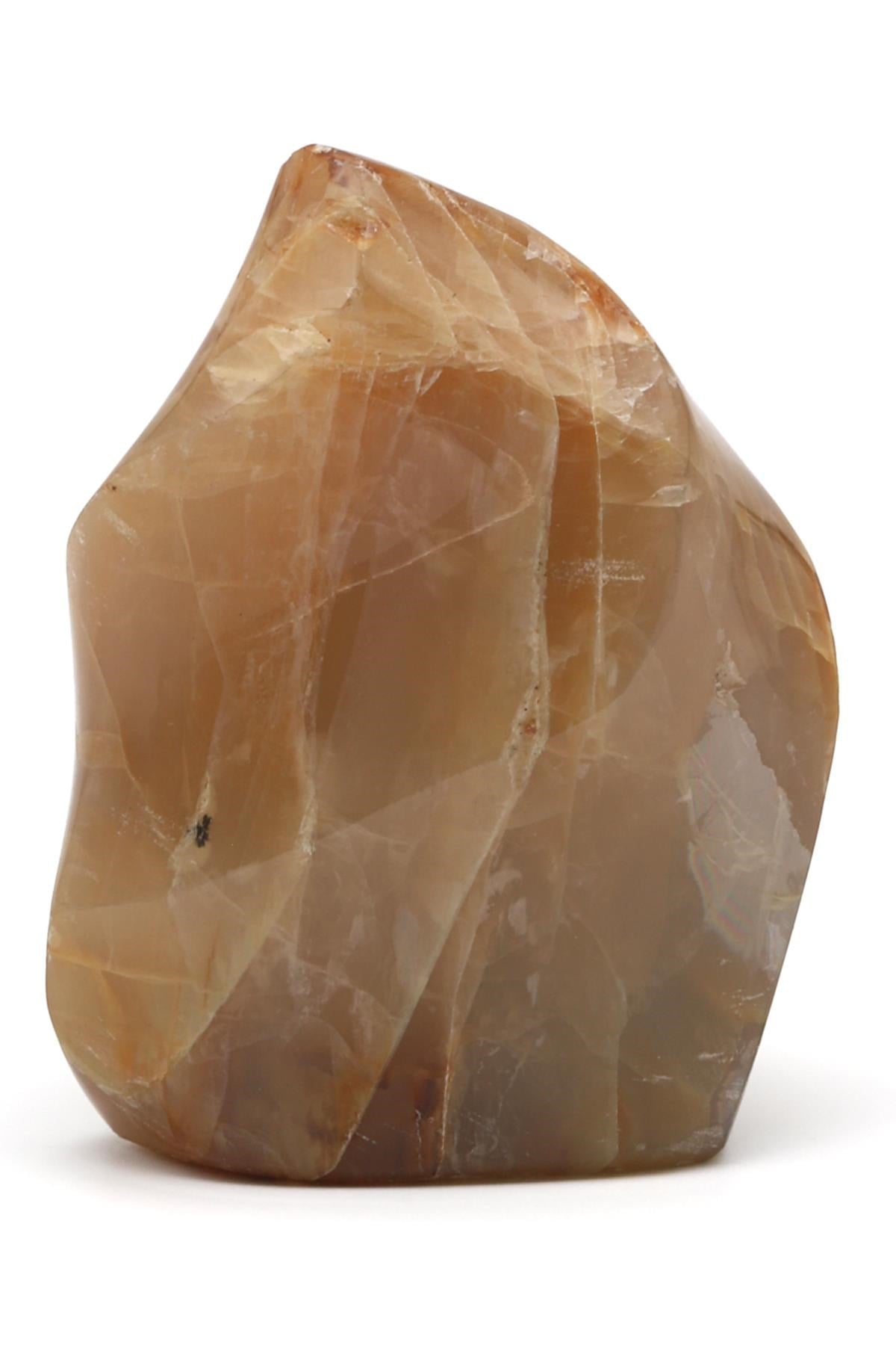 Ay Taşı Doğal Taş Spiral Parça - 103 Gr.