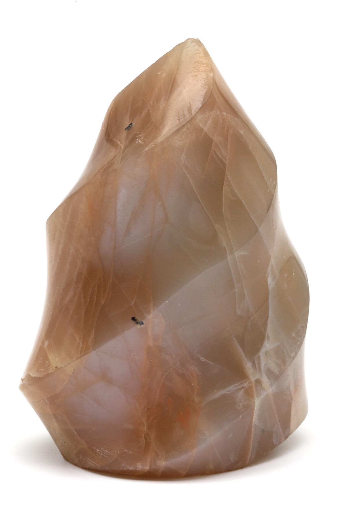 Ay Taşı Doğal Taş Spiral Parça - 172 Gr.
