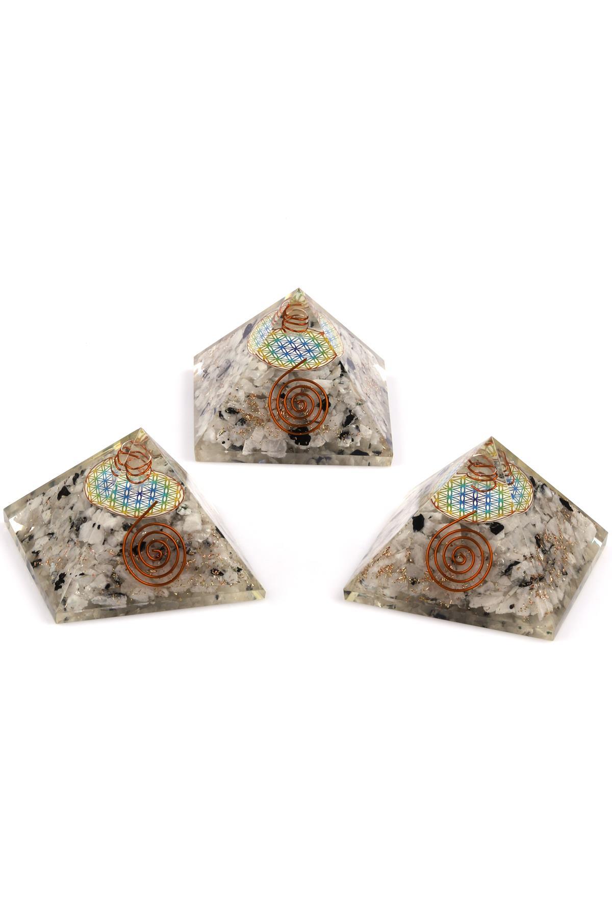 Ay Taşından Orgonit Piramit