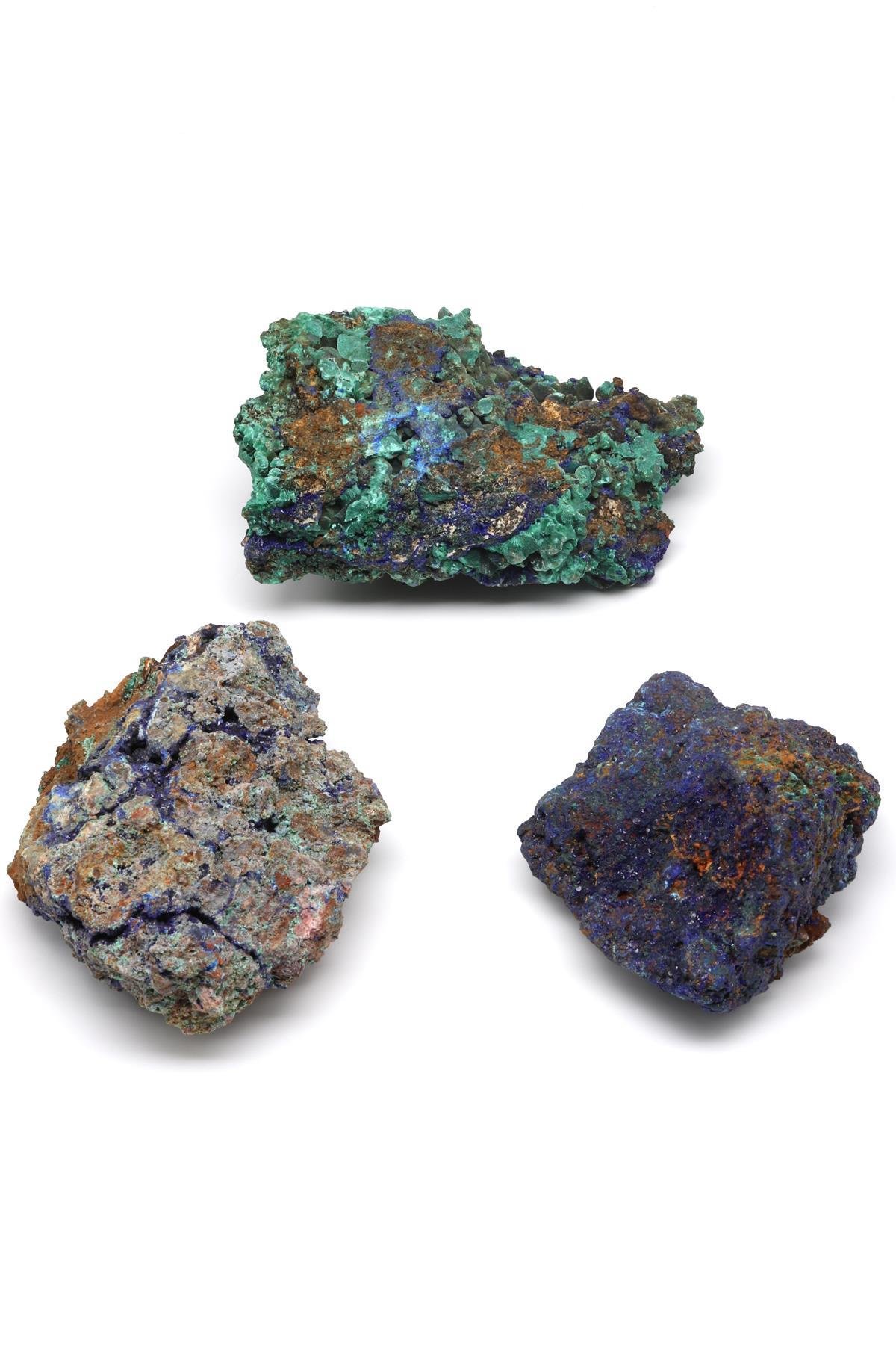 Azurit Doğal Taş Ham Parça