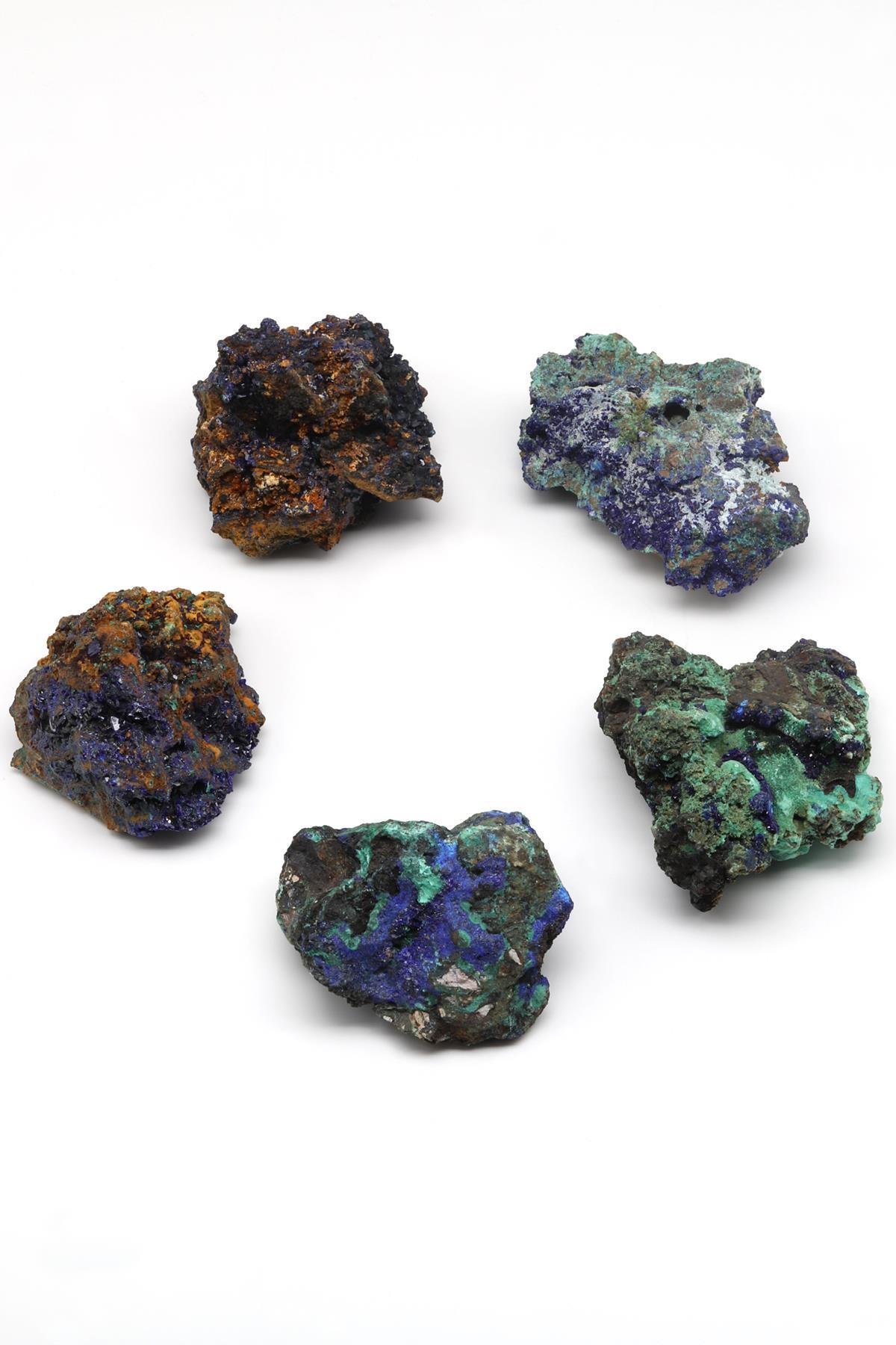 Azurit Doğal Taş Ham Parça