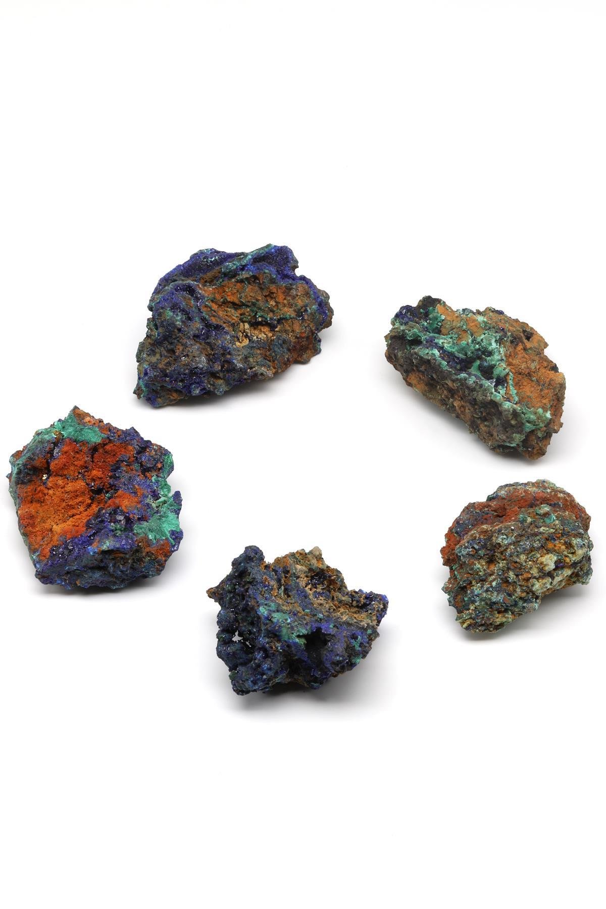 Azurit Doğal Taş Ham Parça