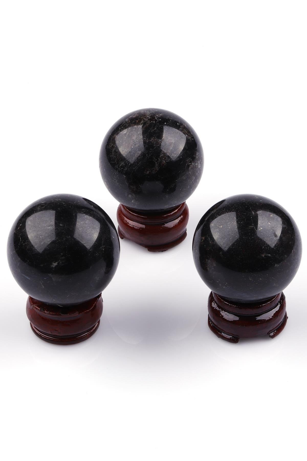 Biyotit Doğal Taş Küre