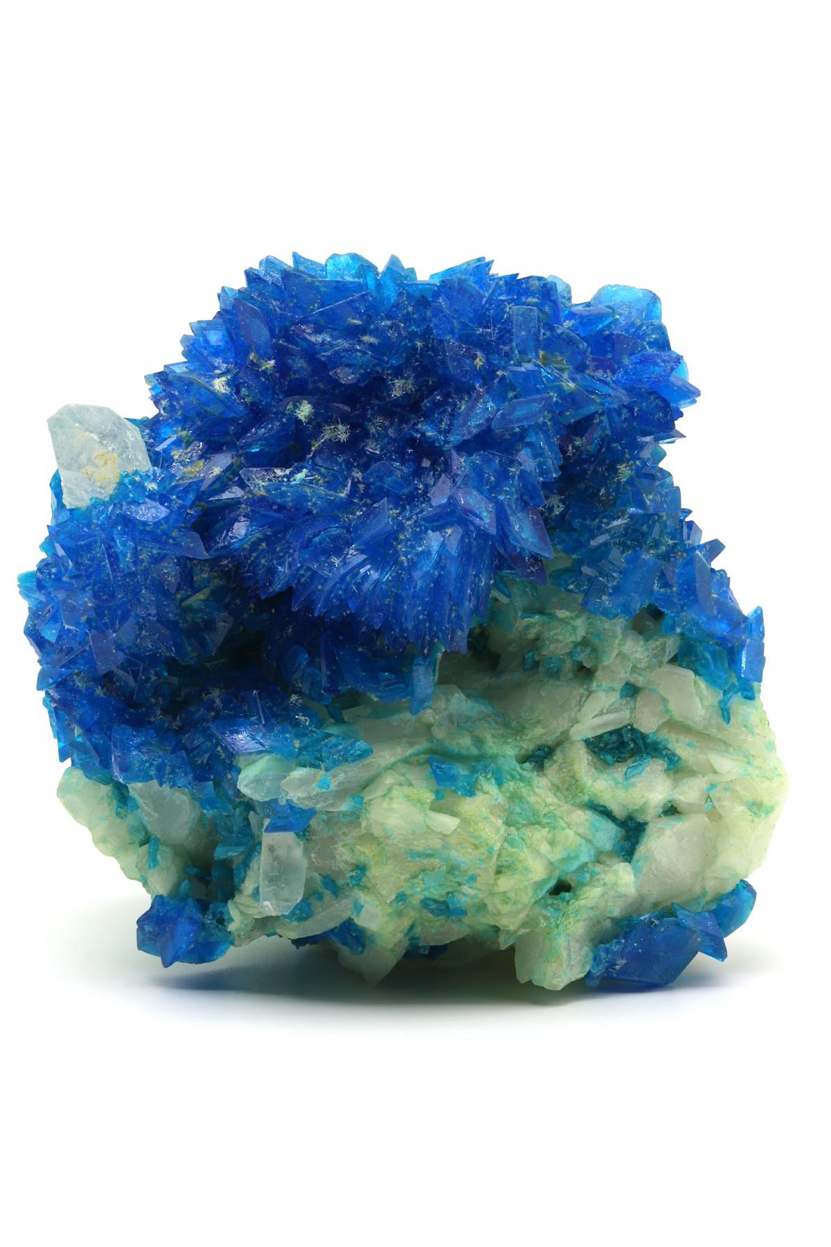 Blue Vitriol Doğal Taş Ham Parça - 821 Gr.