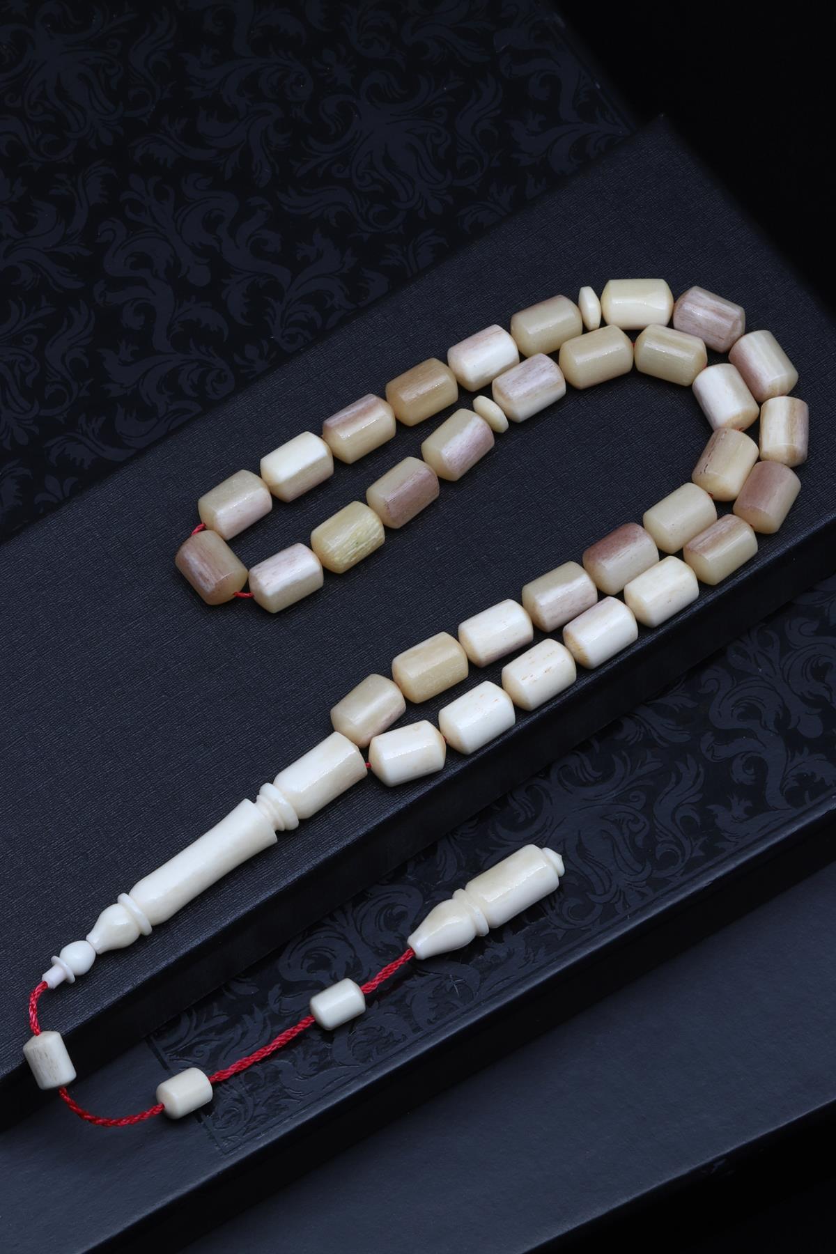 Boynuz Tesbih 7 x 11 mm Kapsül Kesim