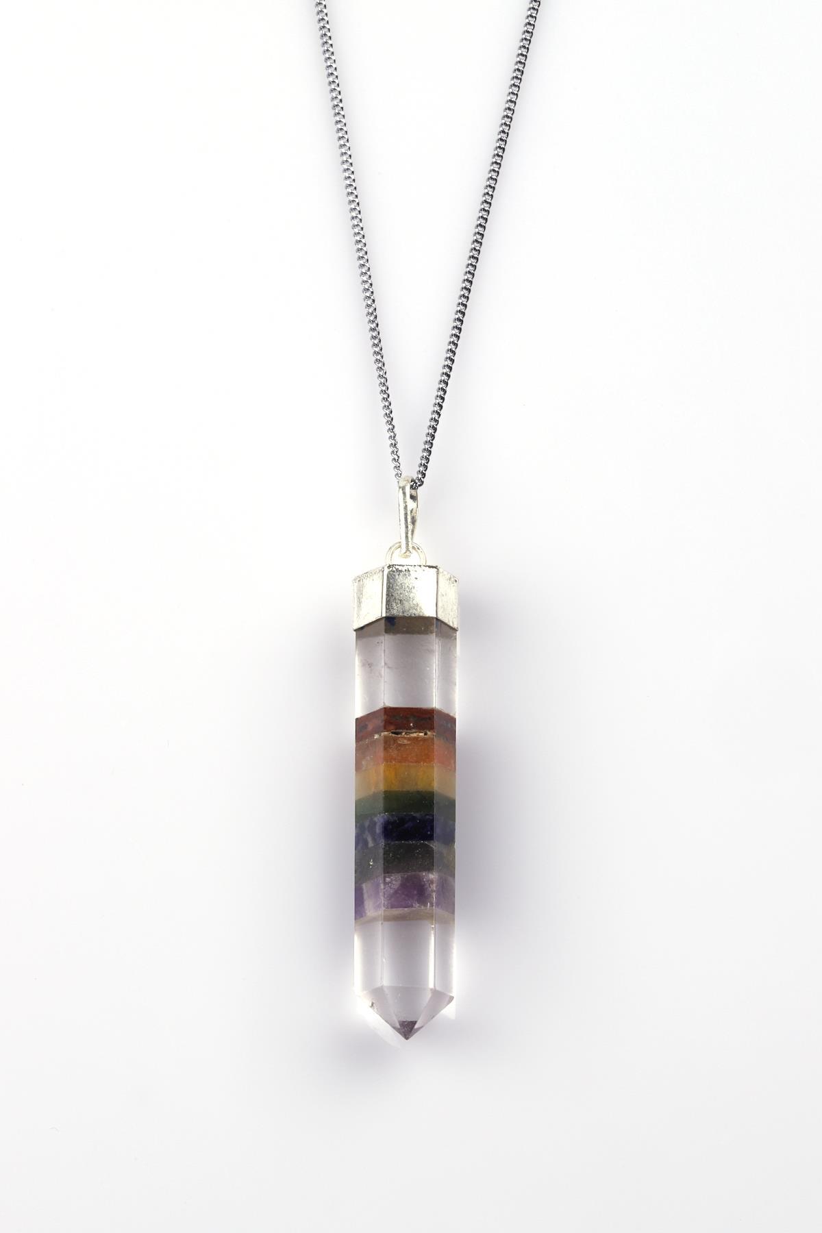 Çakra Doğal Taş Kolye 