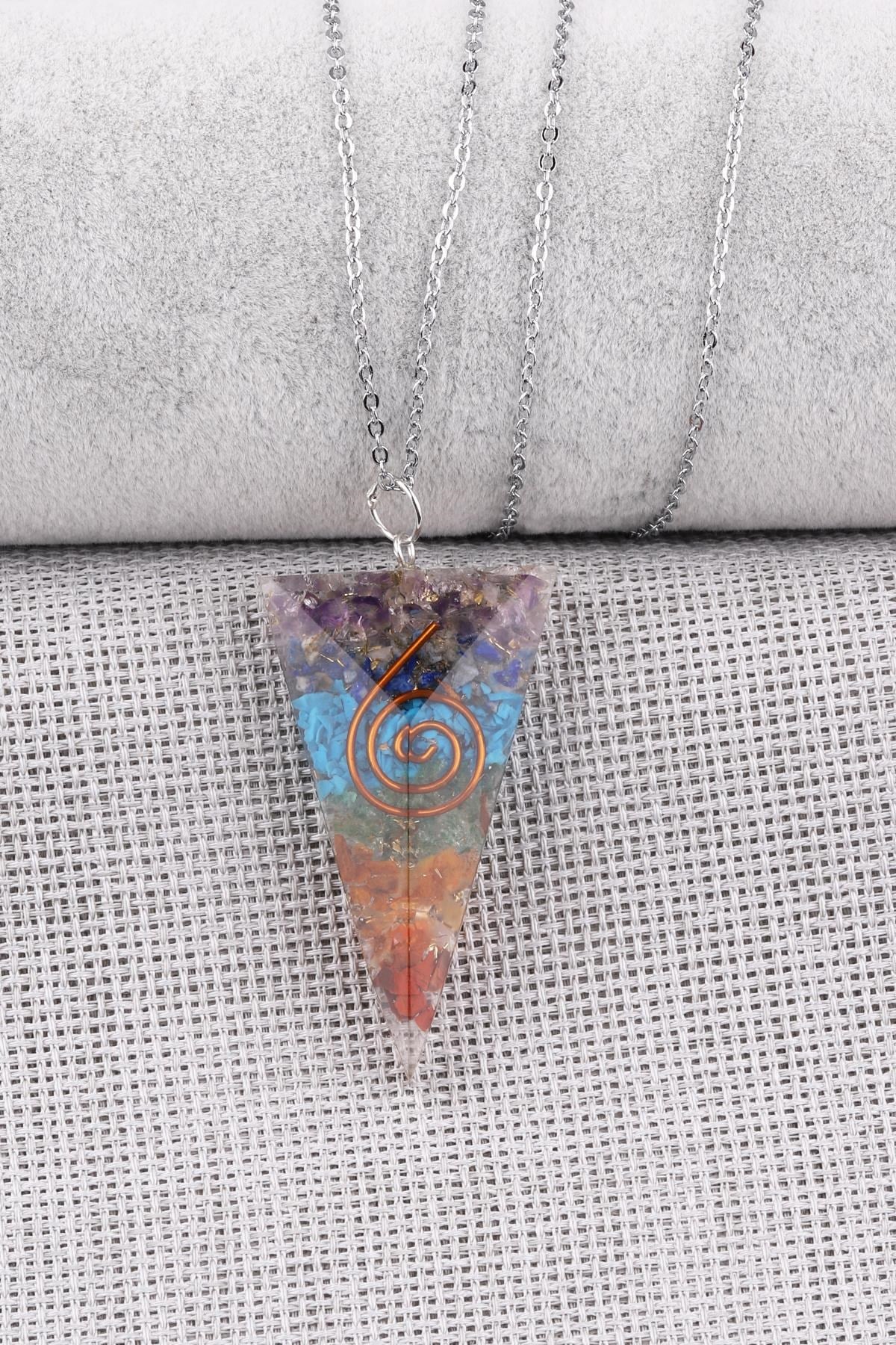 Çakra Taşlarından Orgonit Kolye