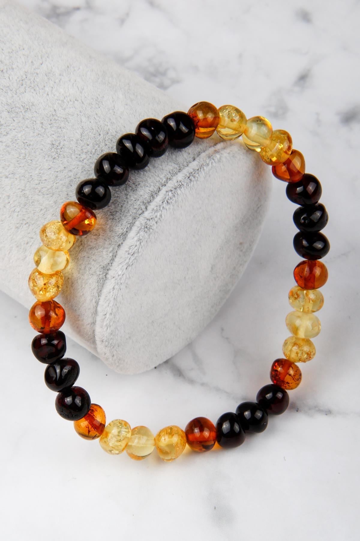 Damla Kehribar Bileklik 