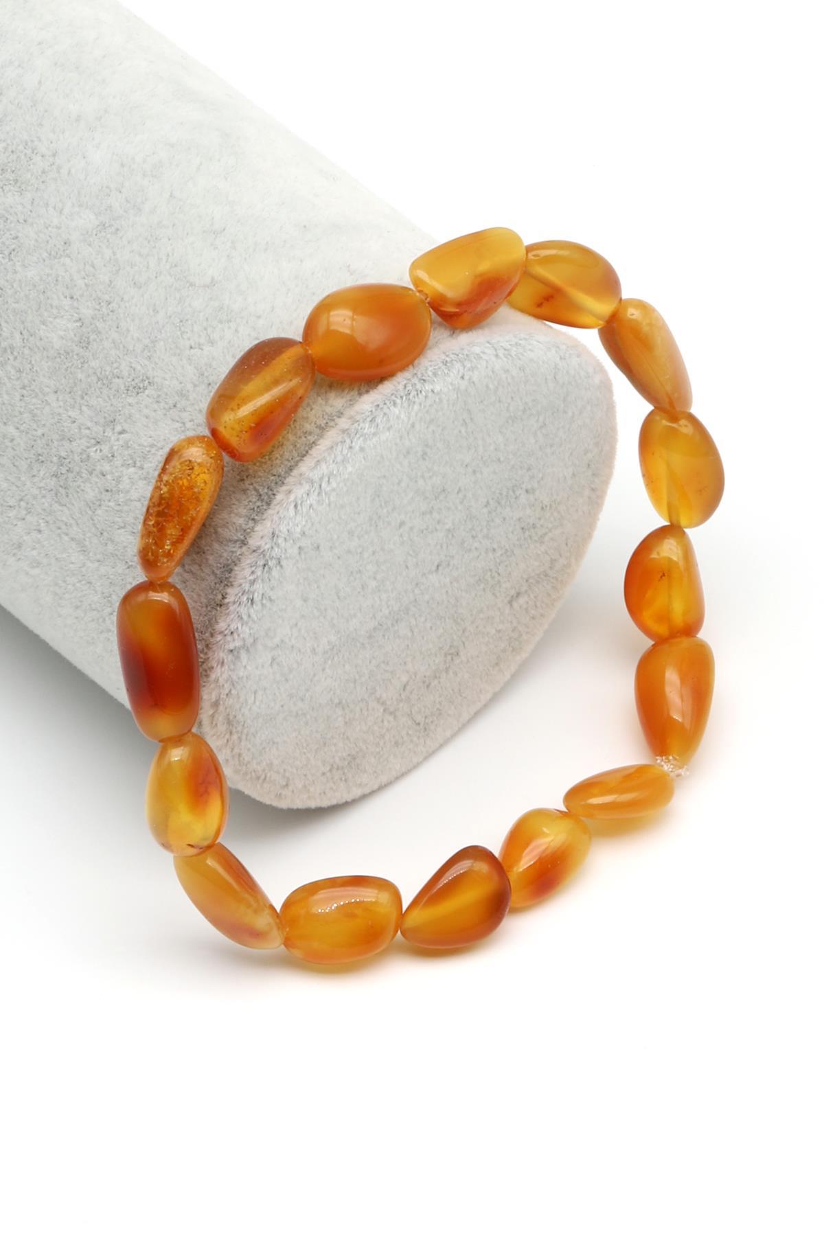 Damla Kehribar Bileklik