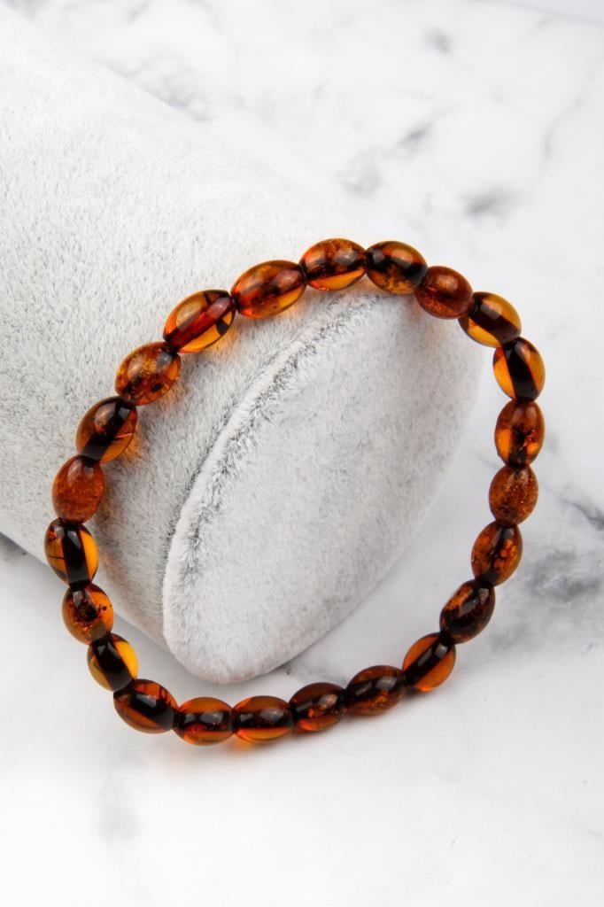 Damla Kehribar Bileklik 