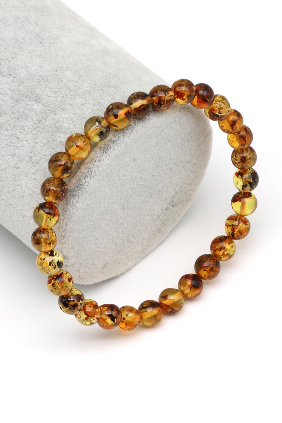 Damla Kehribar Bileklik