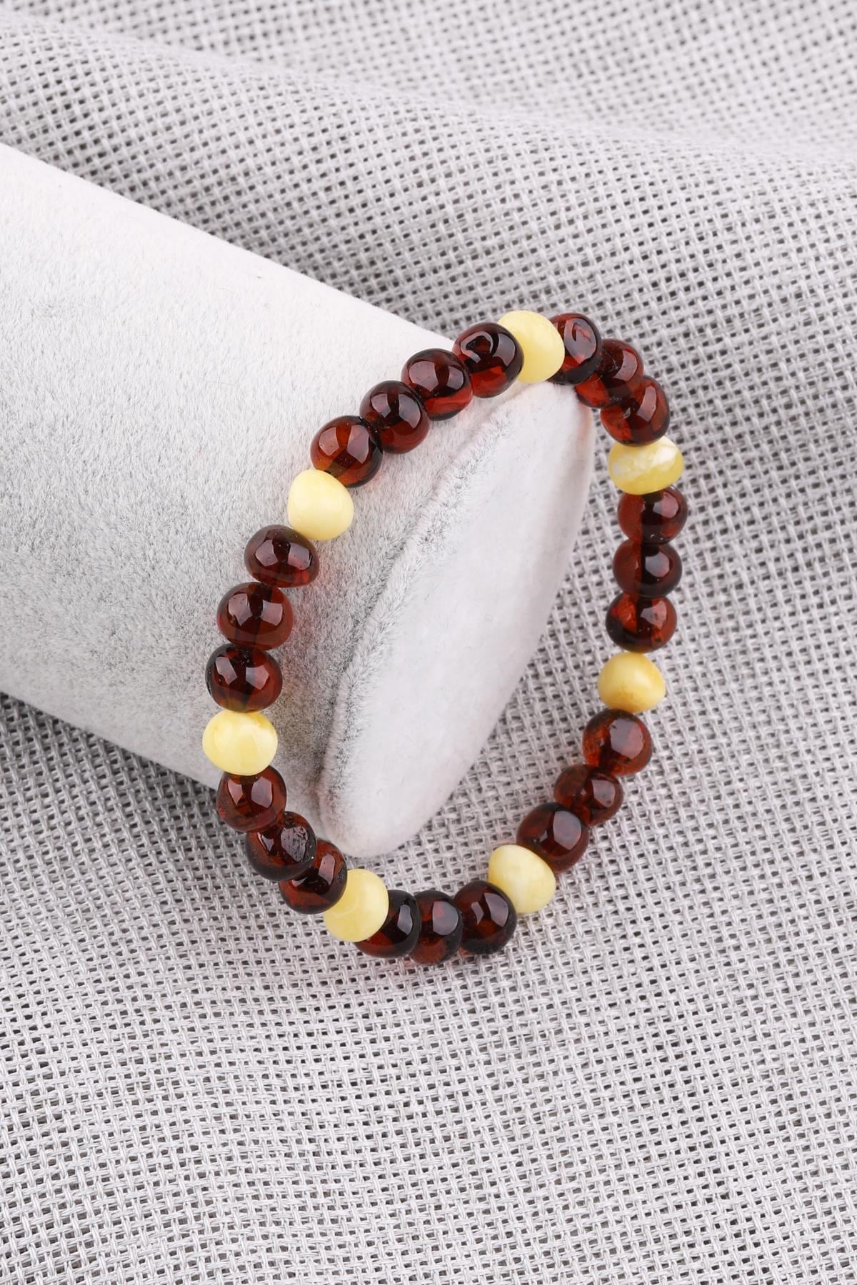 Damla Kehribar Bileklik 