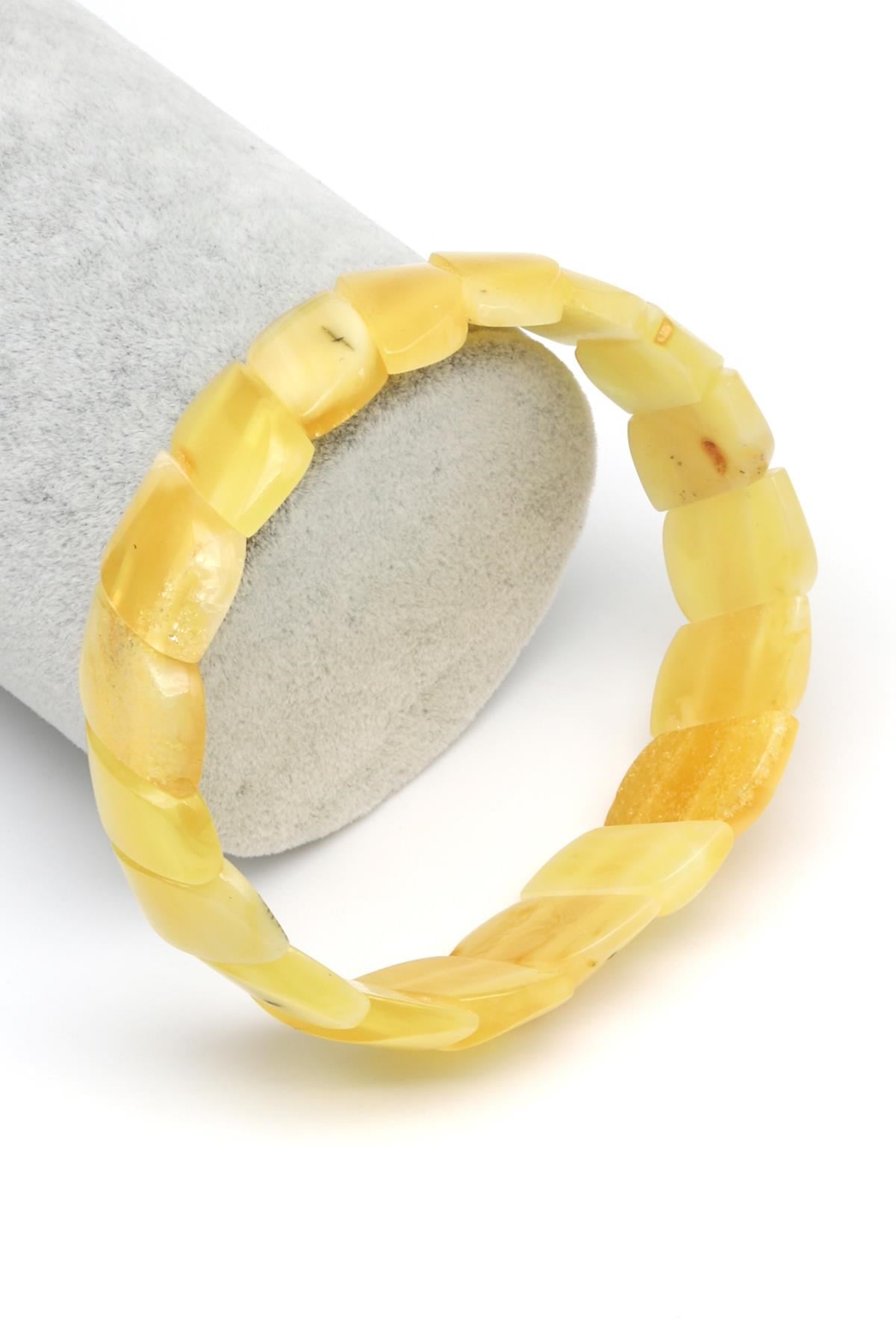 Damla Kehribar Bileklik