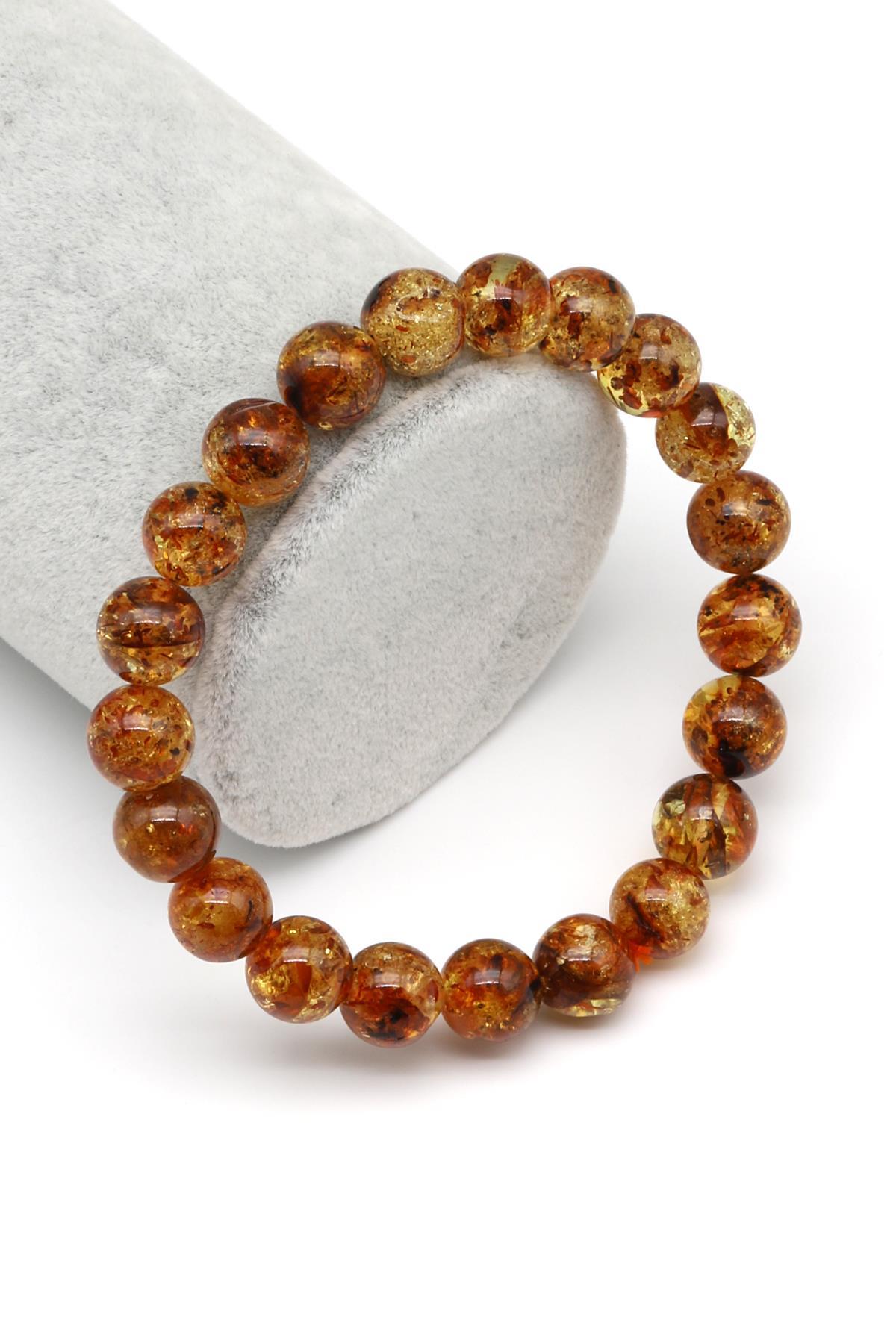 Damla Kehribar Bileklik