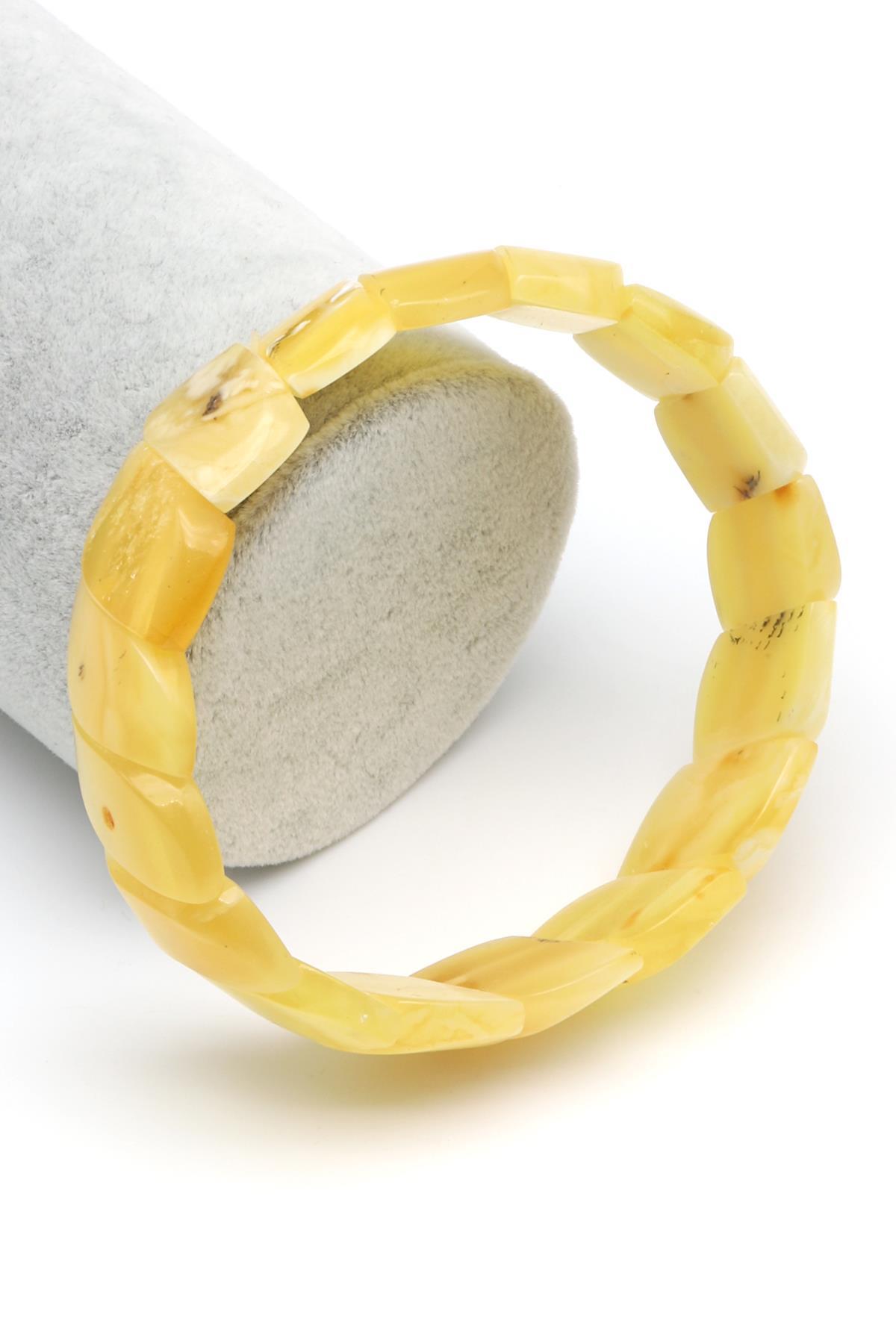 Damla Kehribar Bileklik