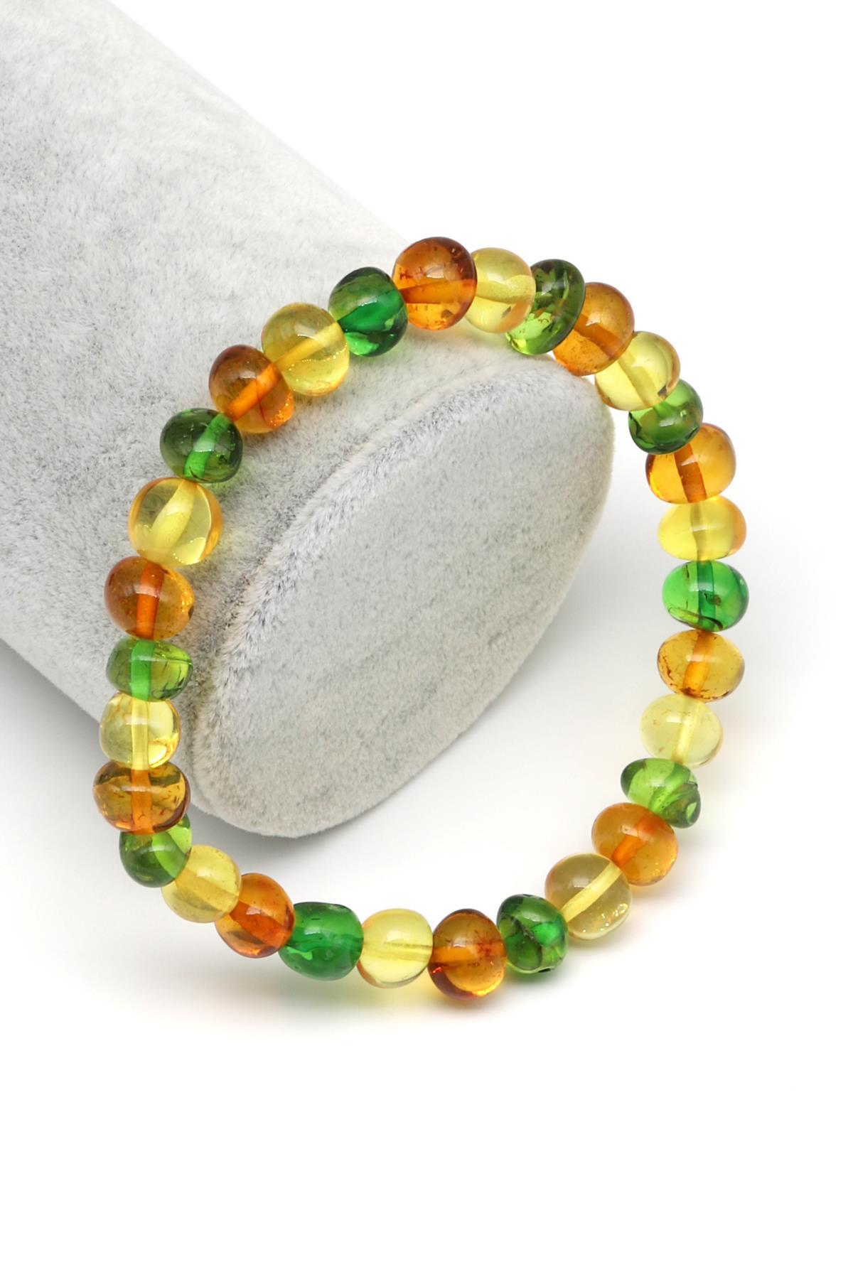 Damla Kehribar Bileklik