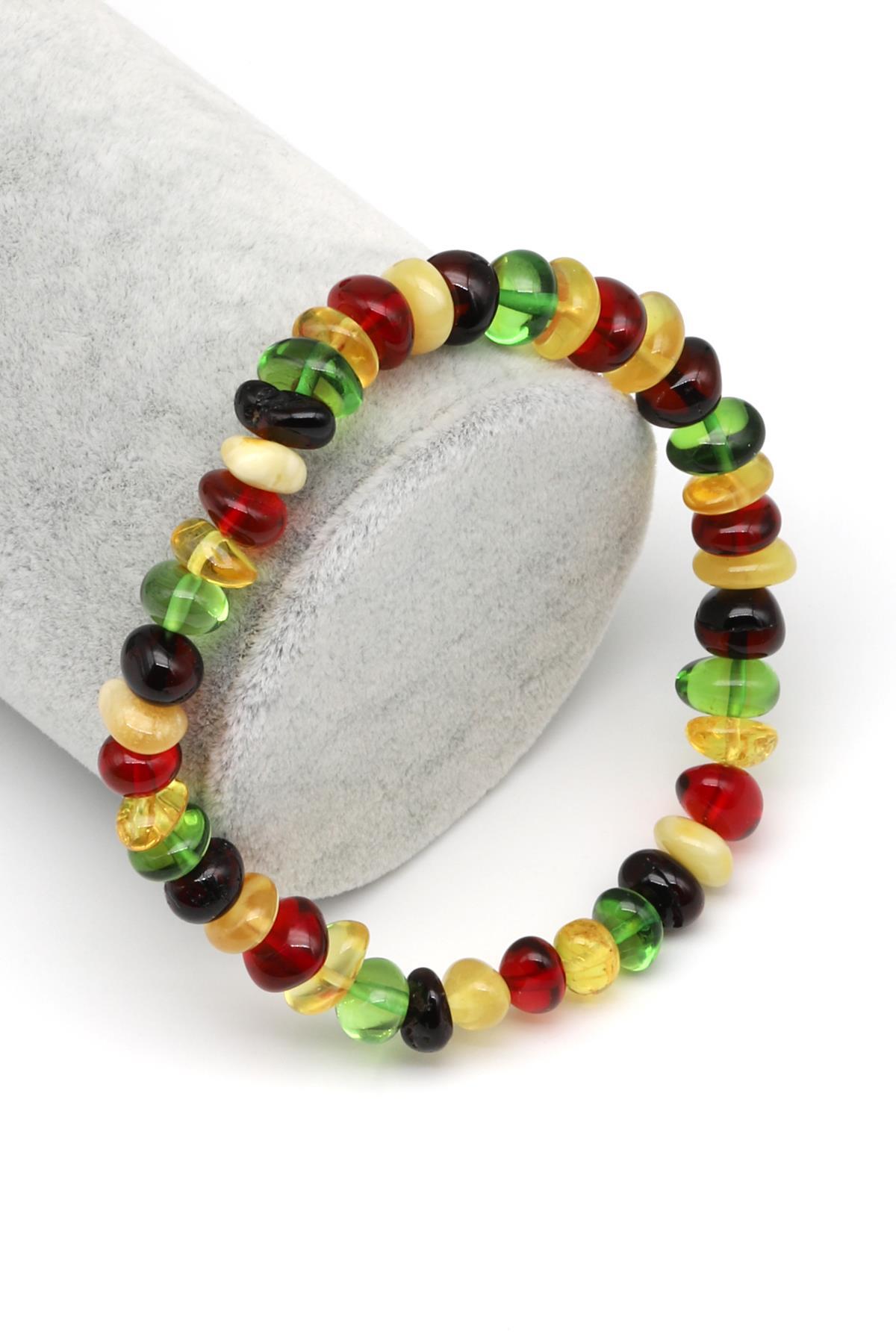 Damla Kehribar Bileklik