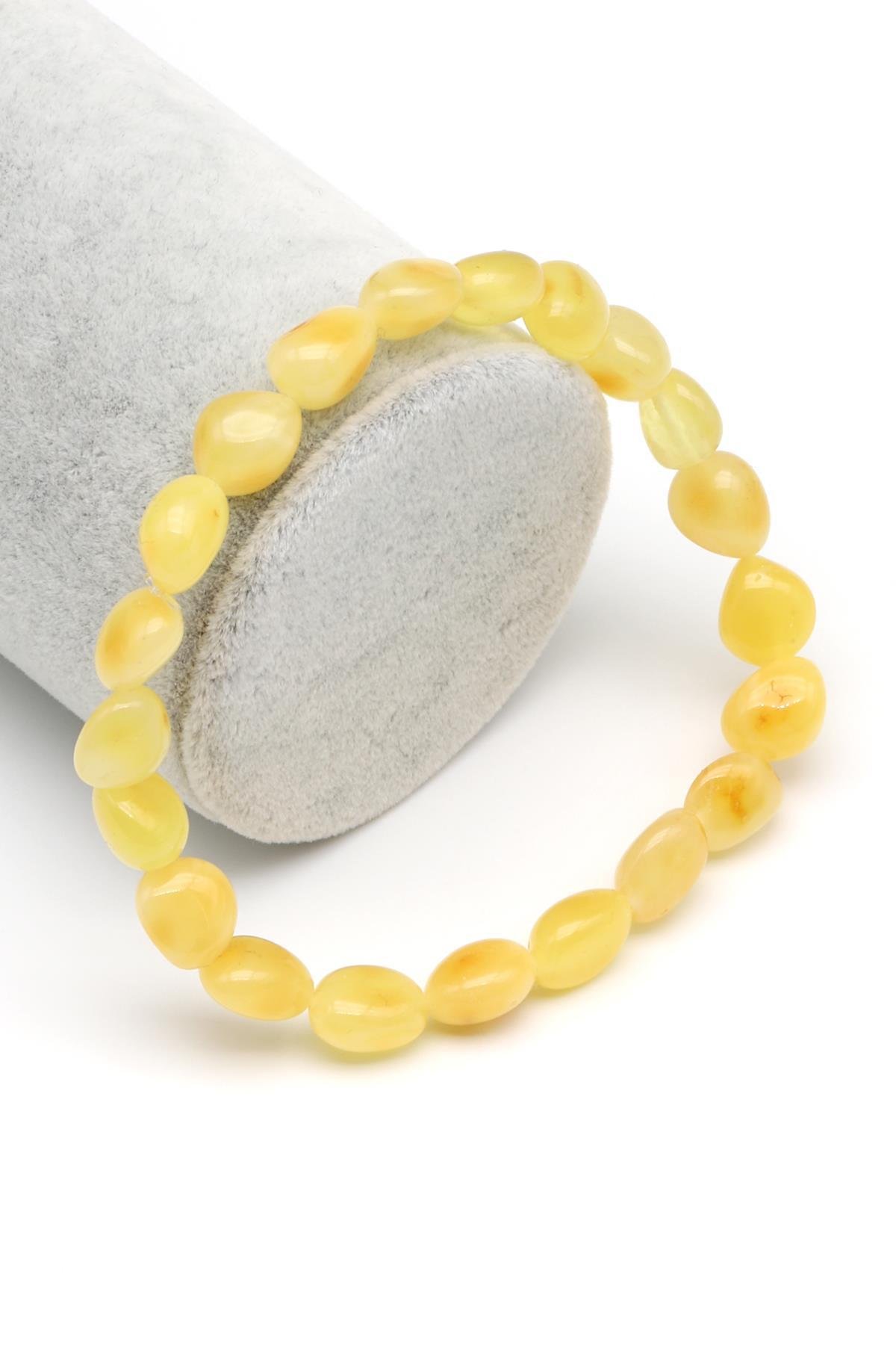 Damla Kehribar Bileklik