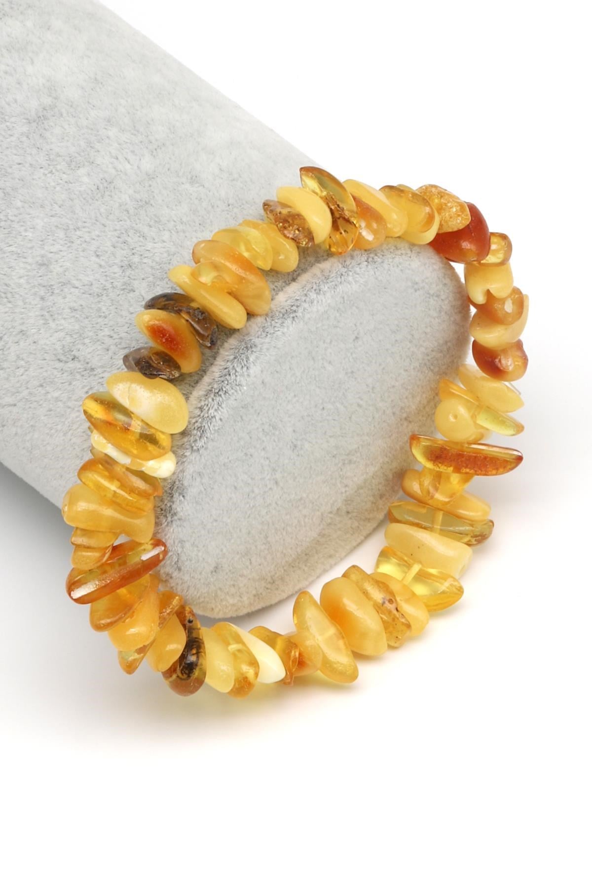 Damla Kehribar Bileklik