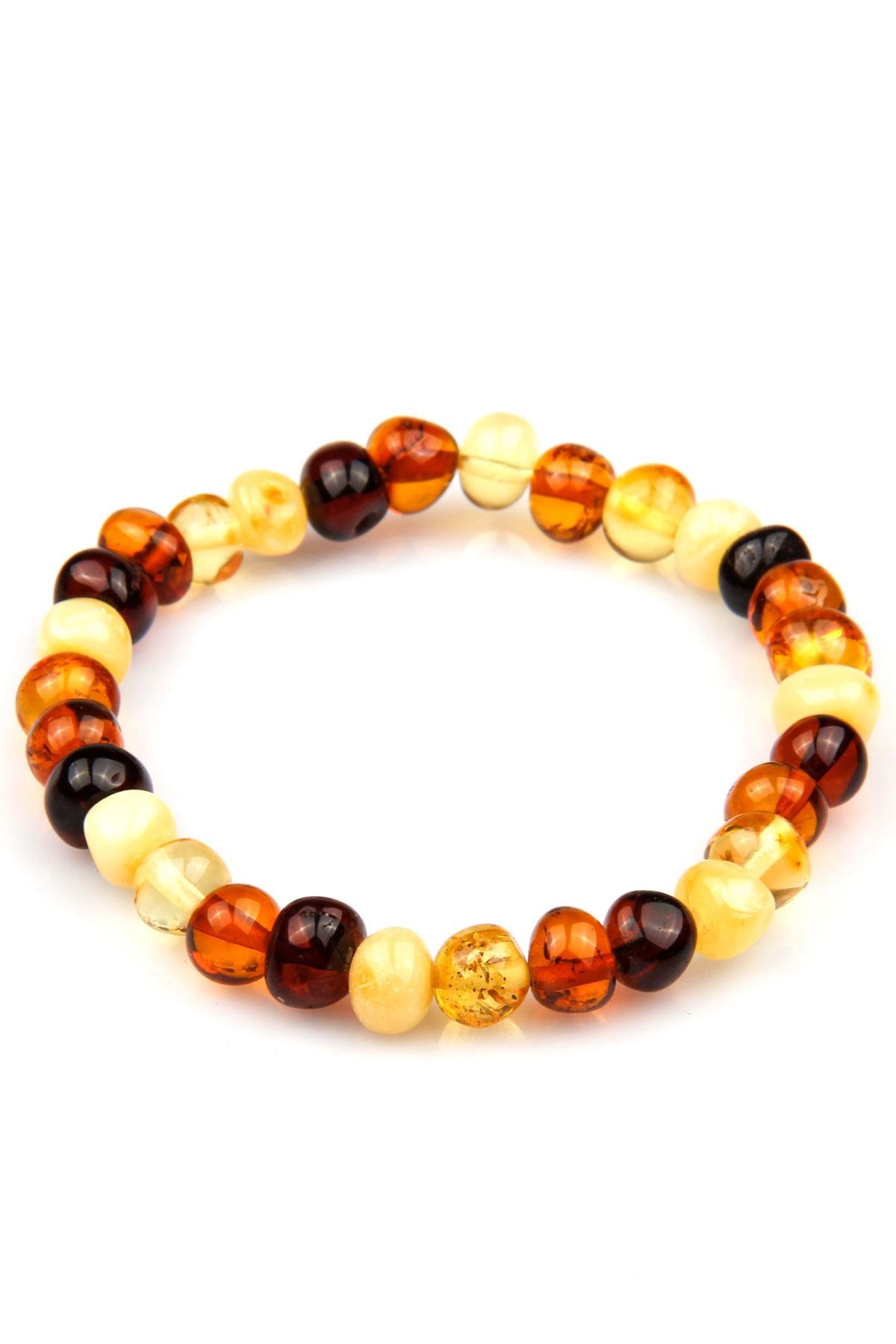 Damla Kehribar Bileklik