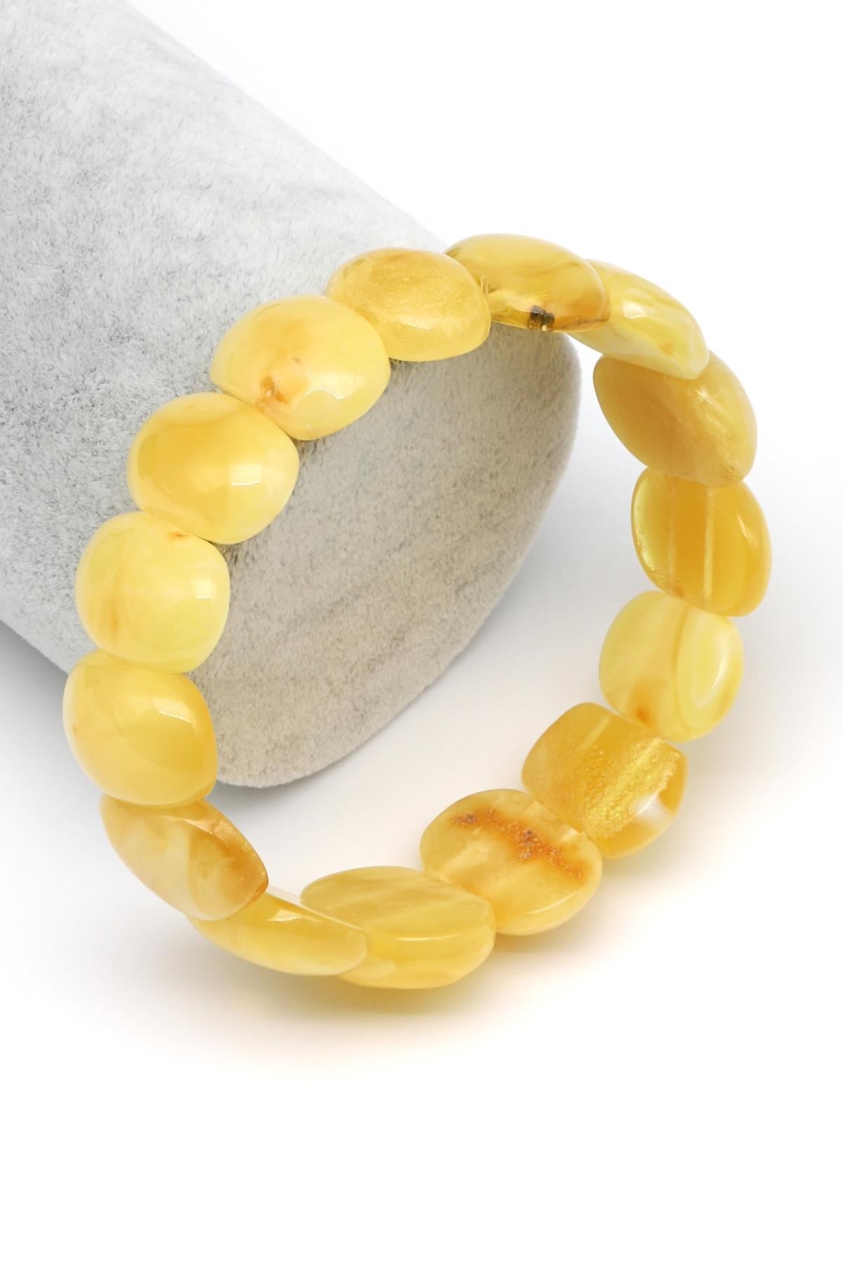 Damla Kehribar Bileklik