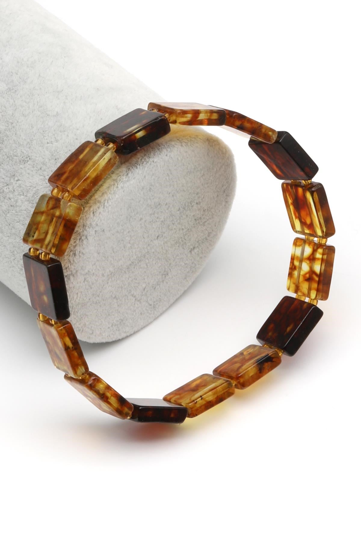 Damla Kehribar Bileklik