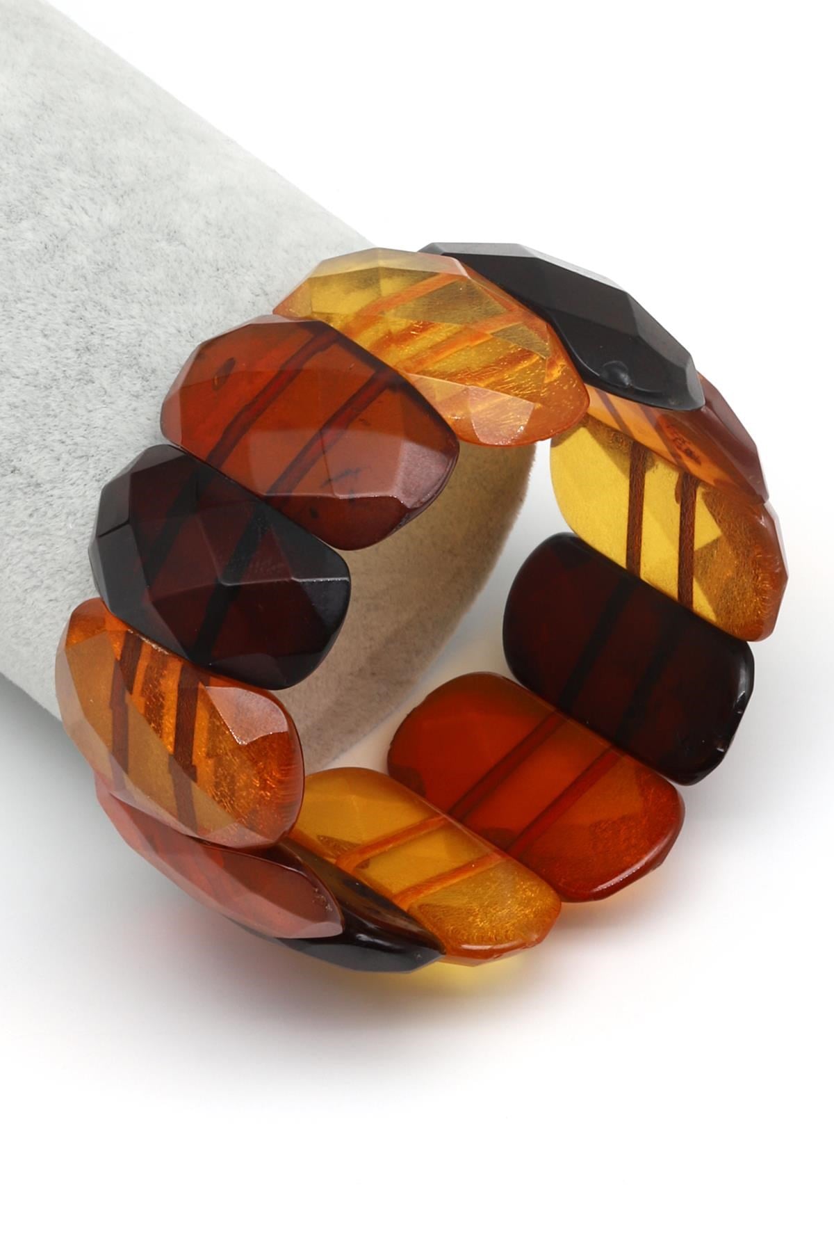 Damla Kehribar Bileklik