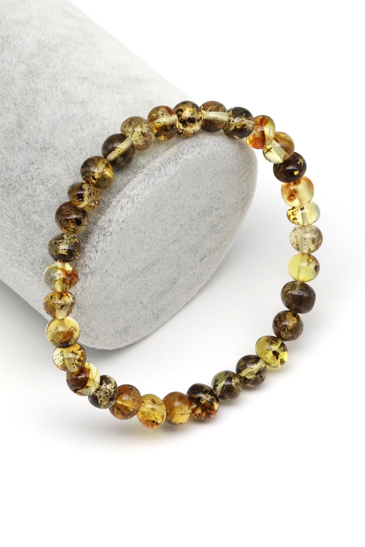 Damla Kehribar Bileklik