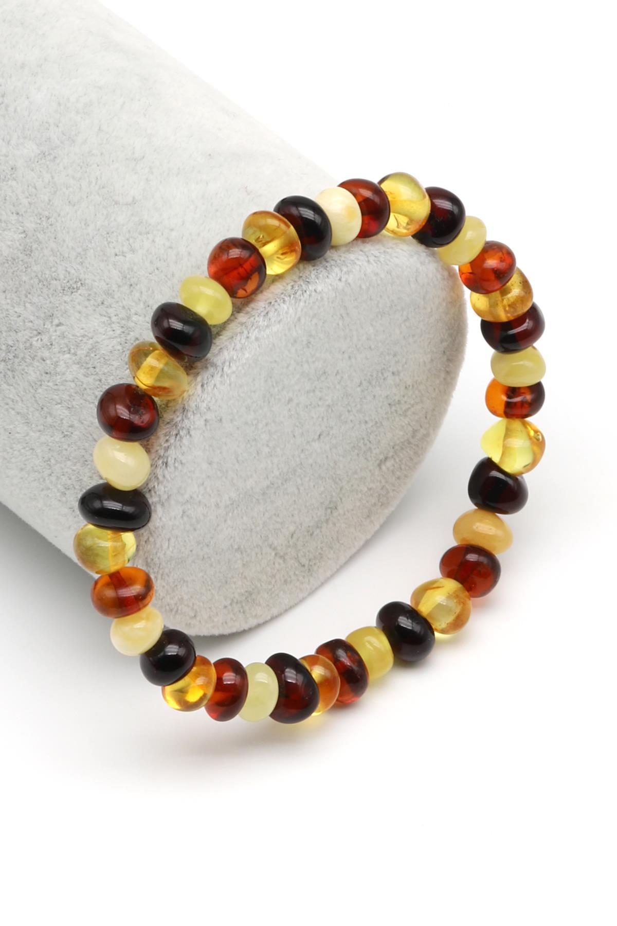 Damla Kehribar Bileklik