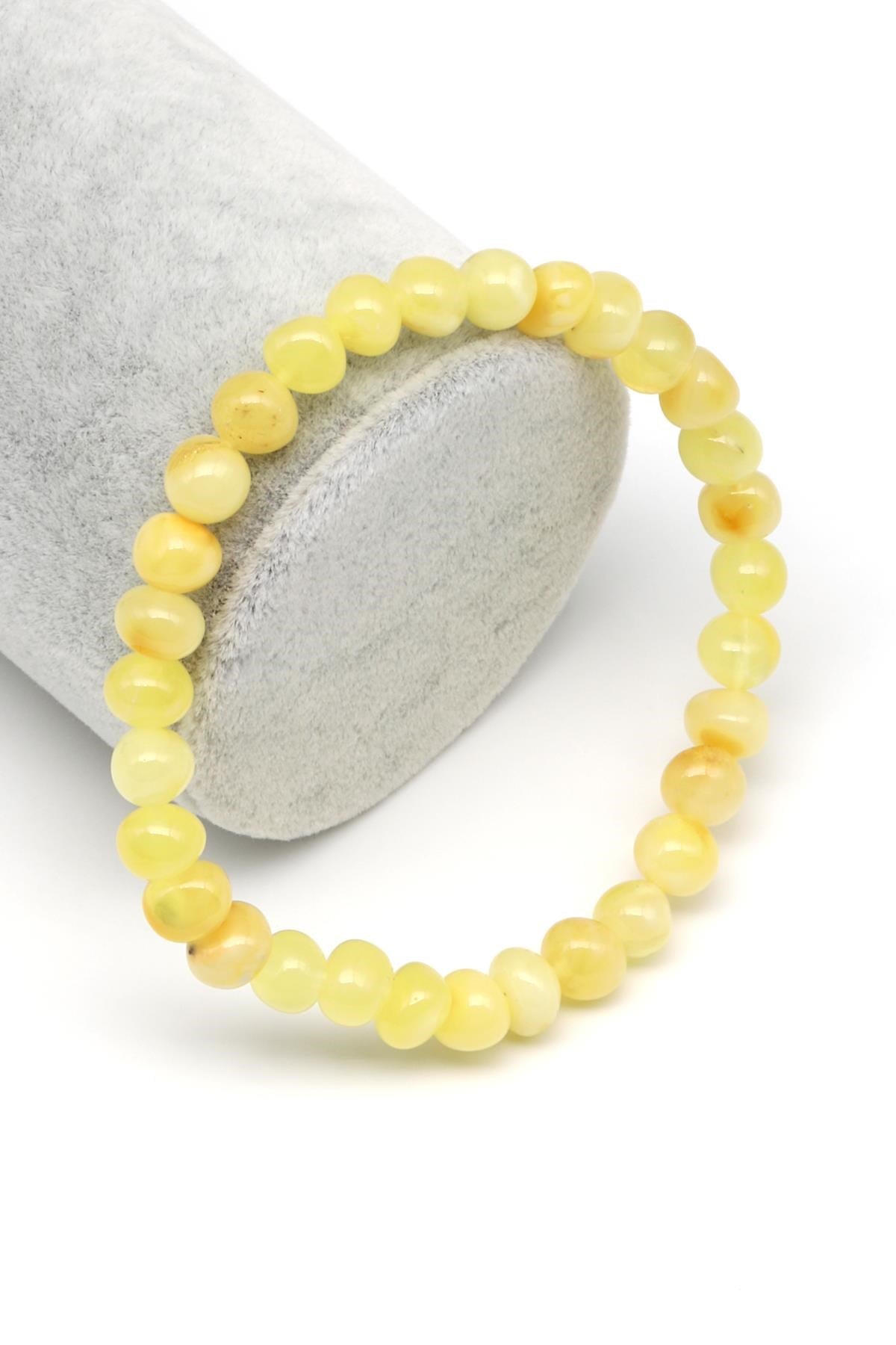 Damla Kehribar Bileklik