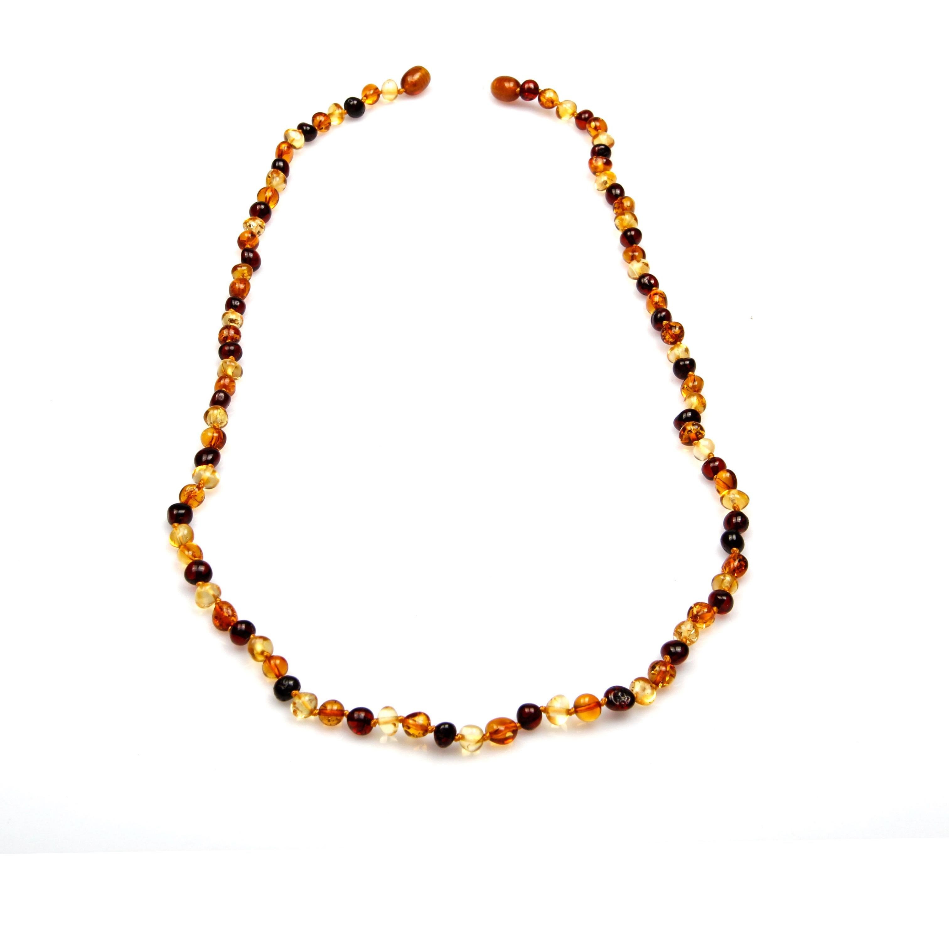 Damla Kehribar Kolye