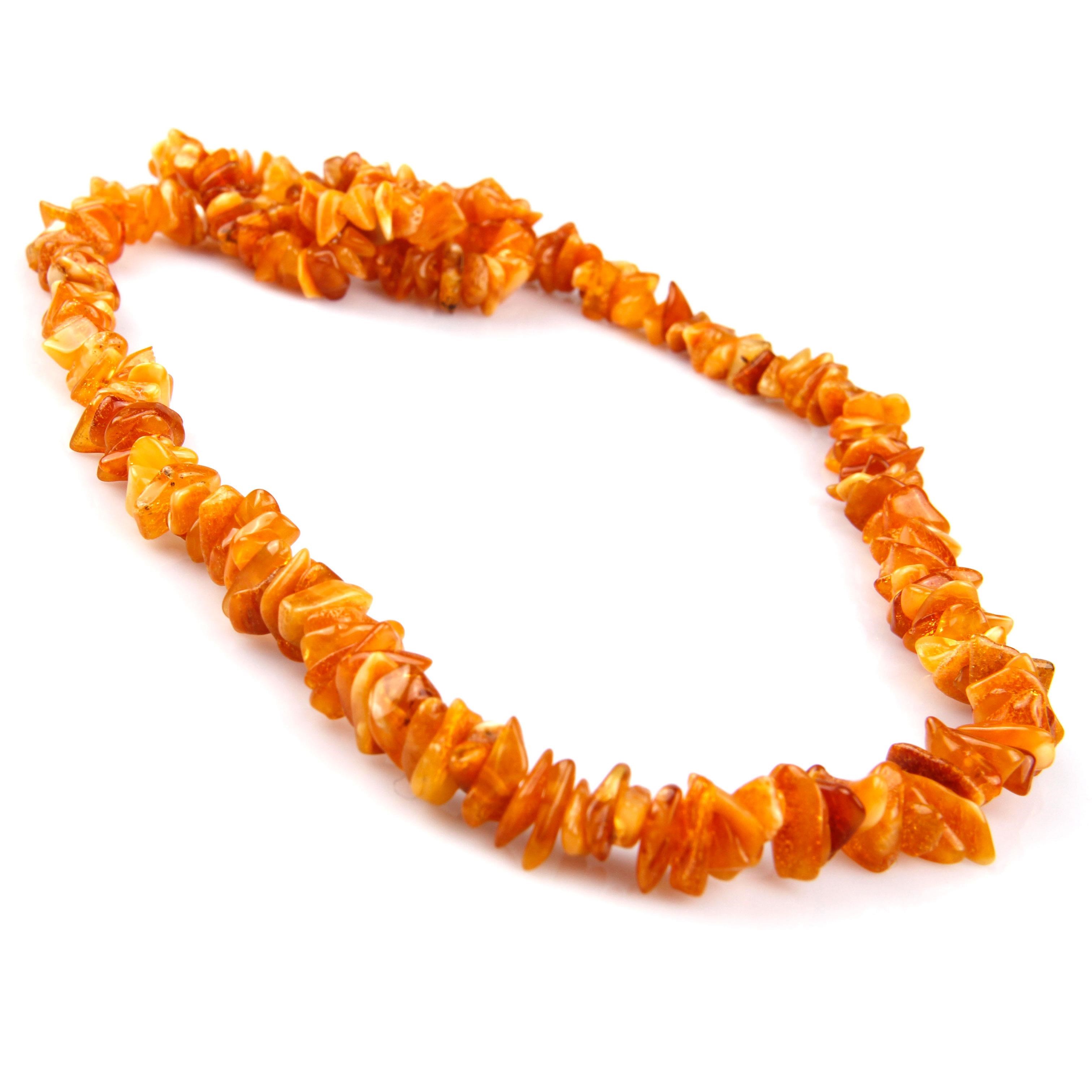 Damla Kehribar Kolye