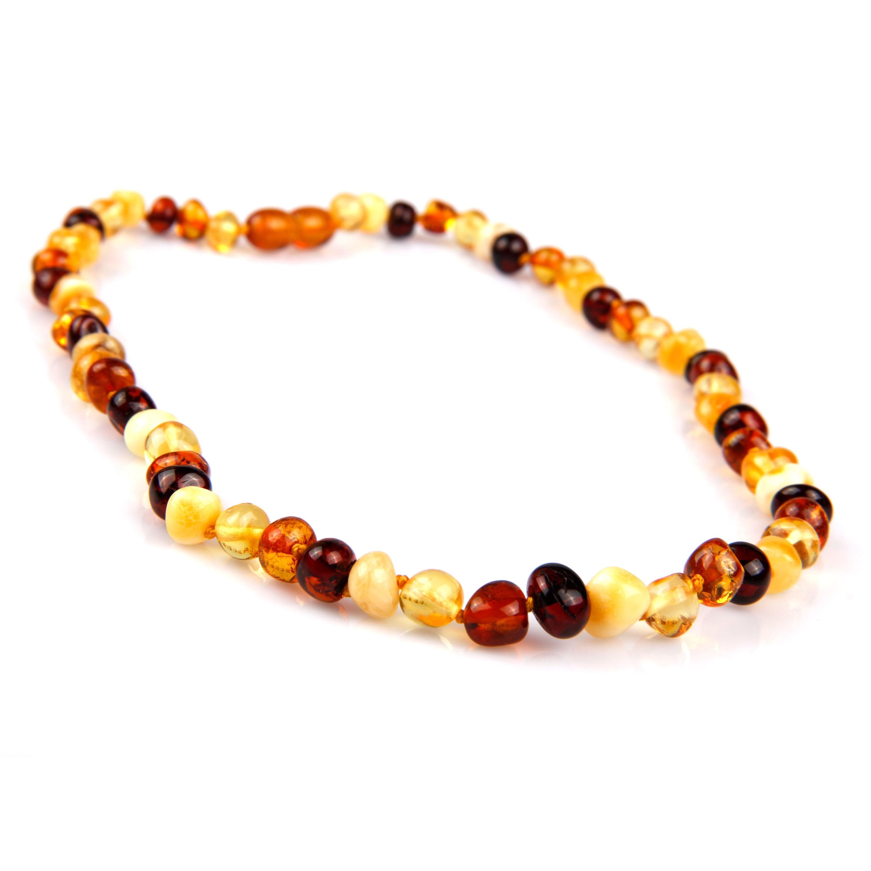 Damla Kehribar Kolye